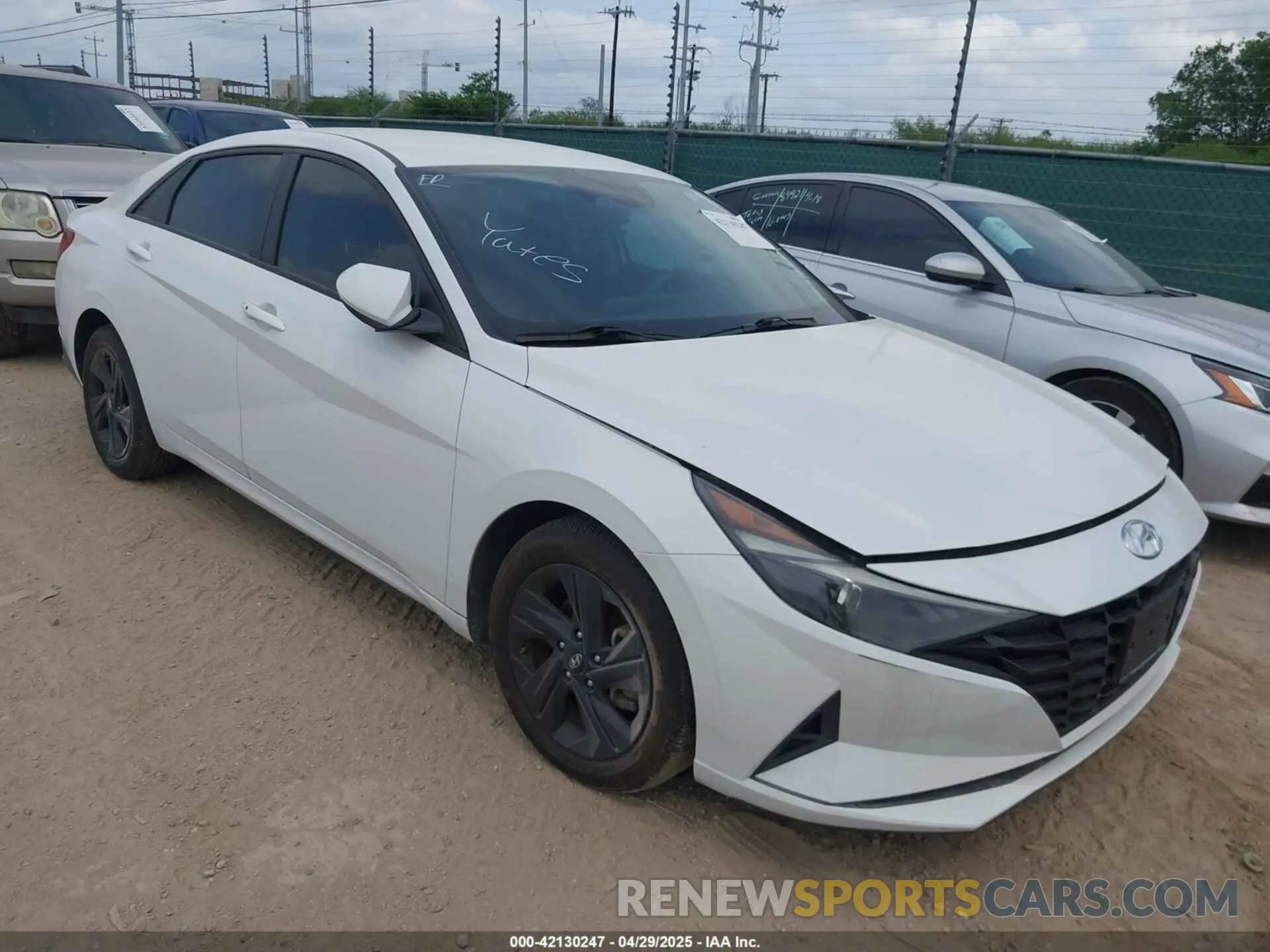 1 fotografías del automóvil dañado 5NPLM4AG6MH002610 HYUNDAI ELANTRA 2021