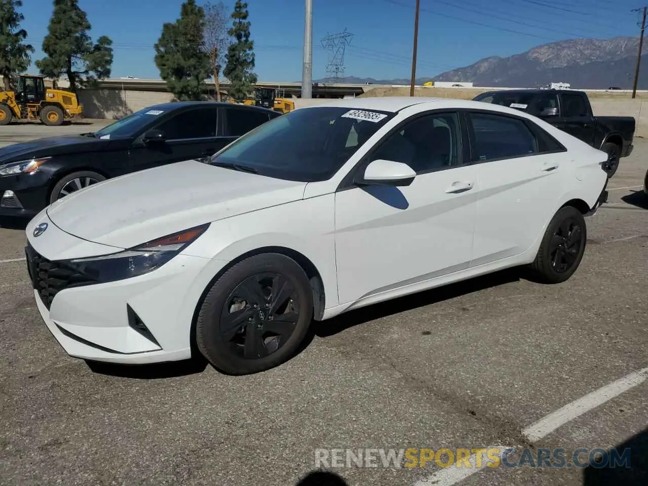1 fotografías del automóvil dañado 5NPLM4AG6MH024705 HYUNDAI ELANTRA 2021