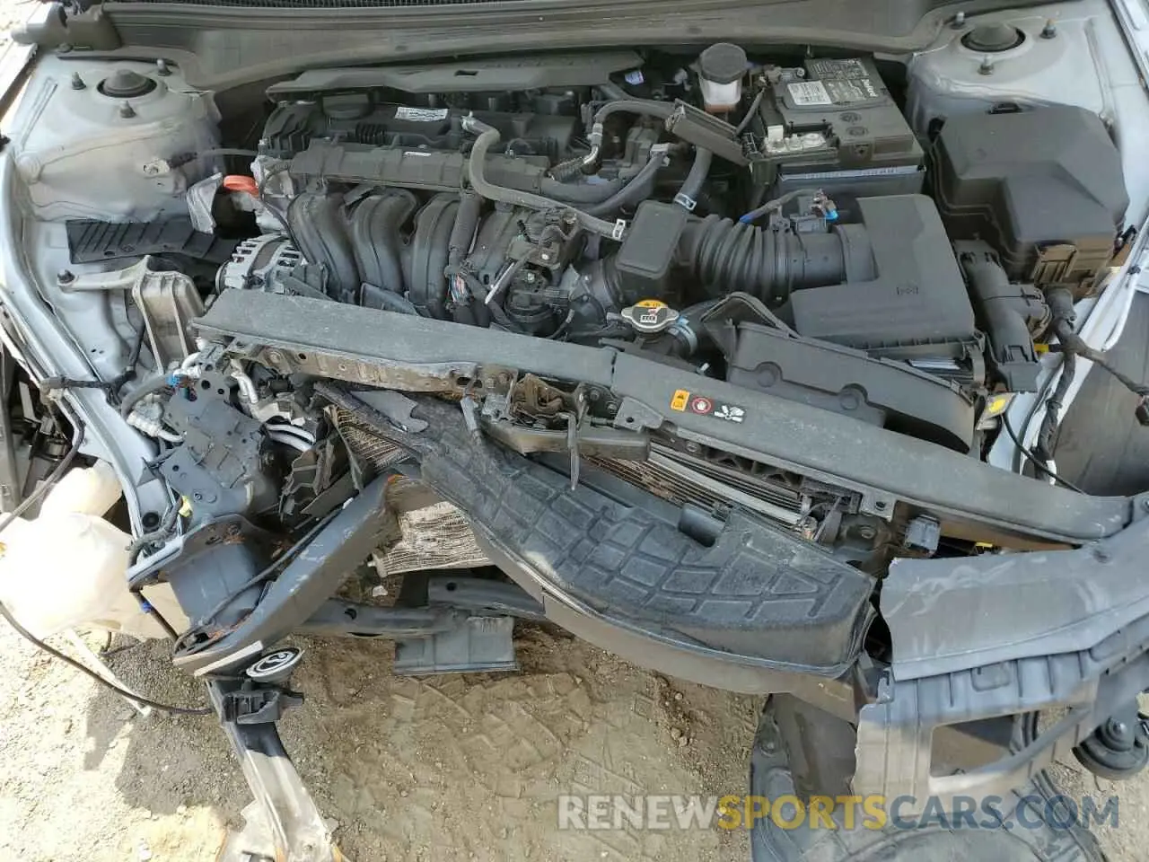 11 fotografías del automóvil dañado 5NPLM4AG7MH011459 HYUNDAI ELANTRA 2021