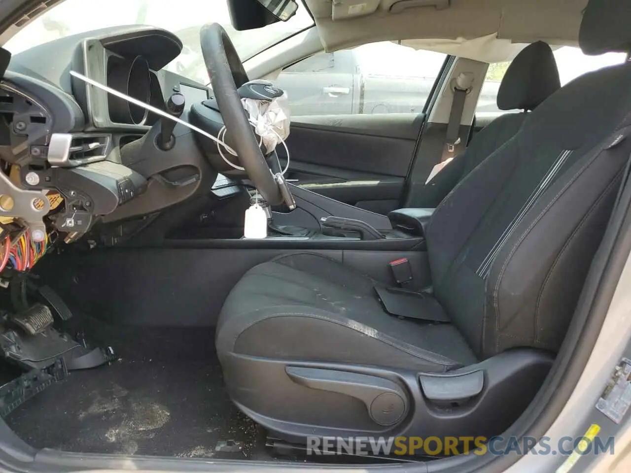 7 fotografías del automóvil dañado 5NPLM4AG7MH011459 HYUNDAI ELANTRA 2021