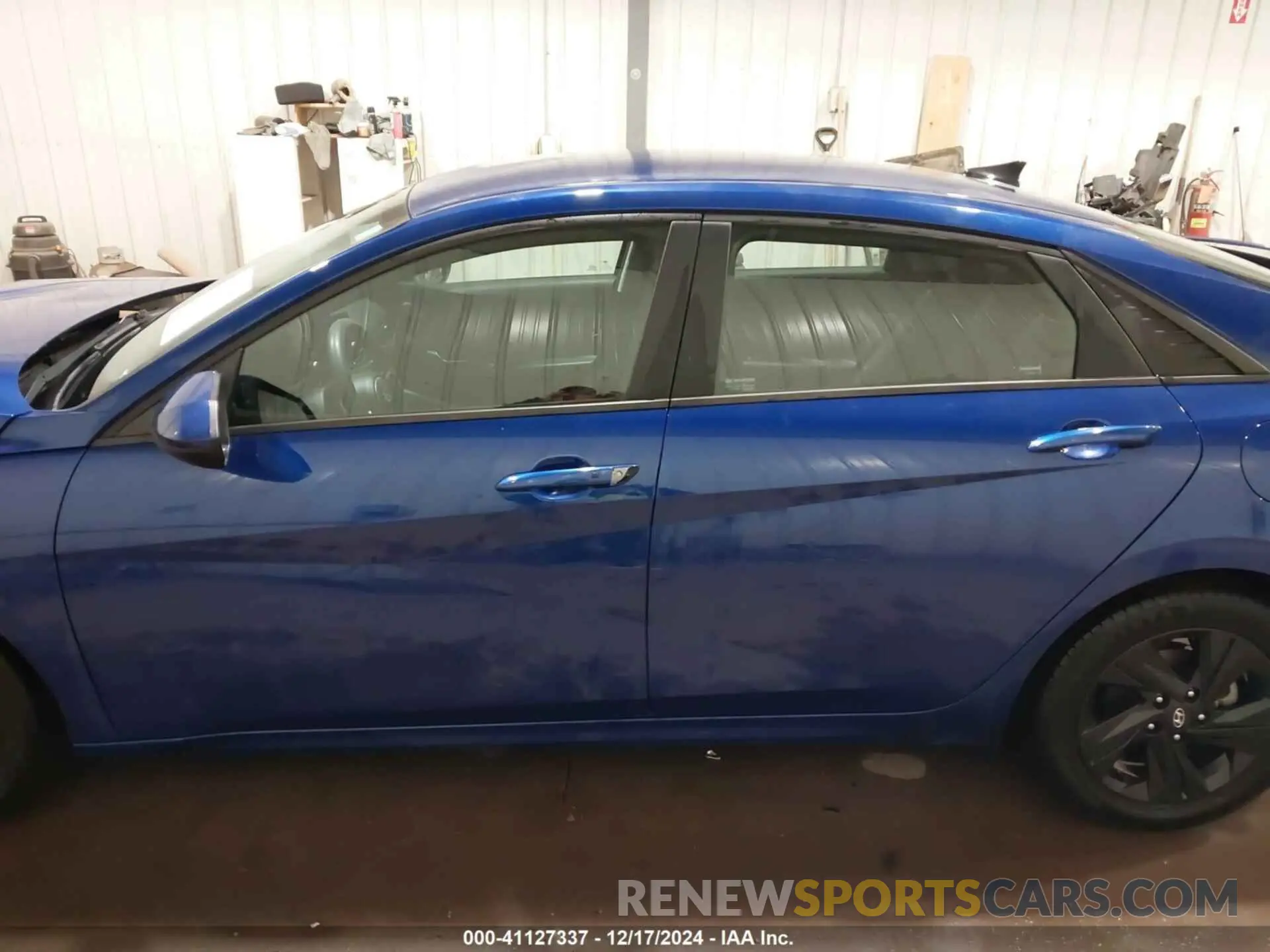 15 fotografías del automóvil dañado 5NPLM4AG7MH017746 HYUNDAI ELANTRA 2021