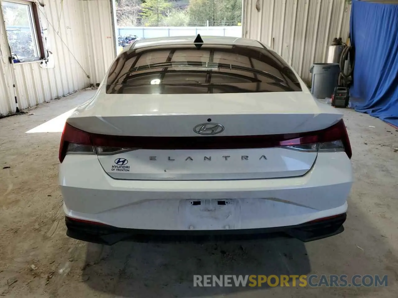 6 fotografías del automóvil dañado 5NPLM4AG7MH037334 HYUNDAI ELANTRA 2021