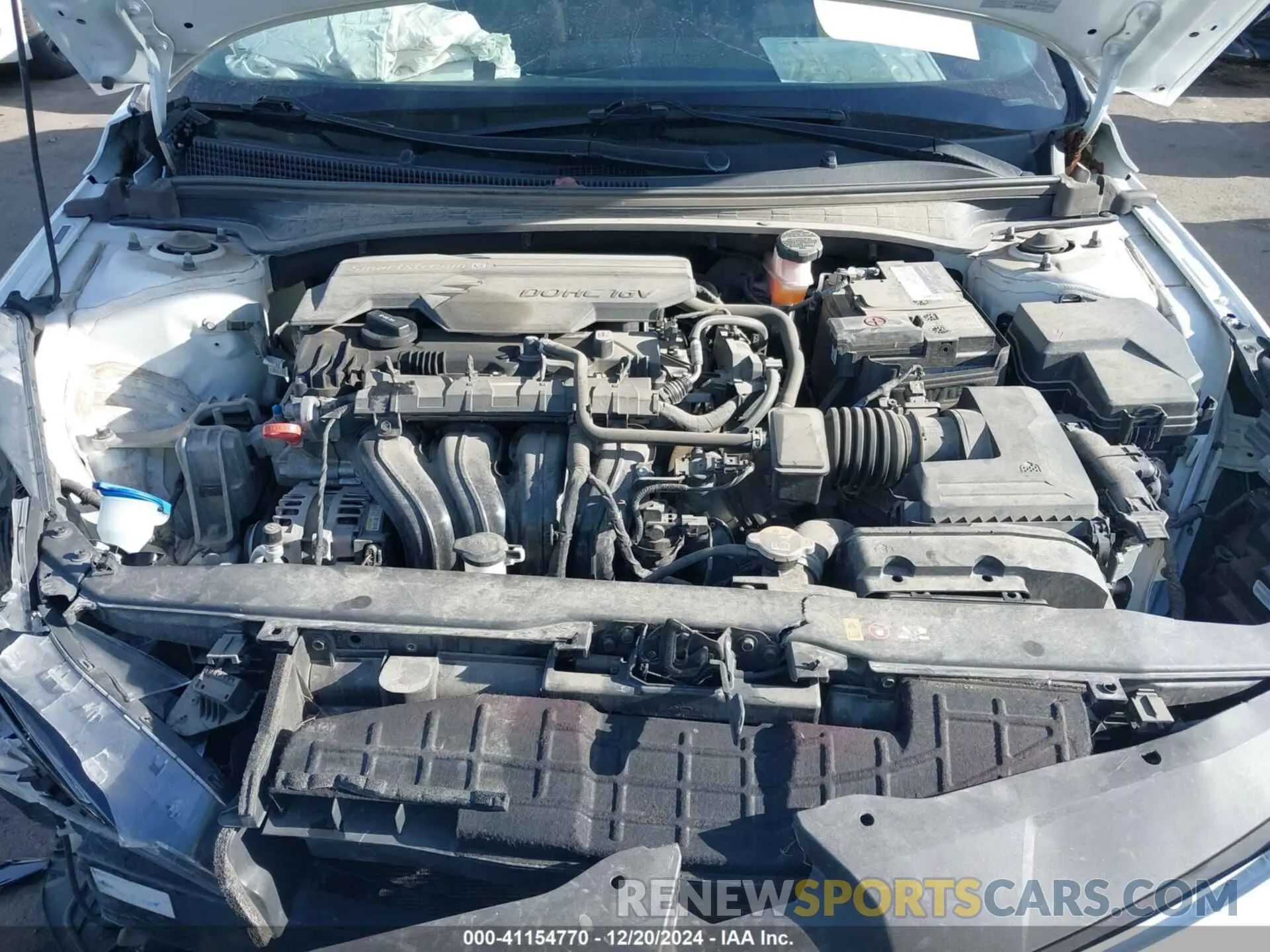 10 fotografías del automóvil dañado 5NPLM4AG8MH001152 HYUNDAI ELANTRA 2021