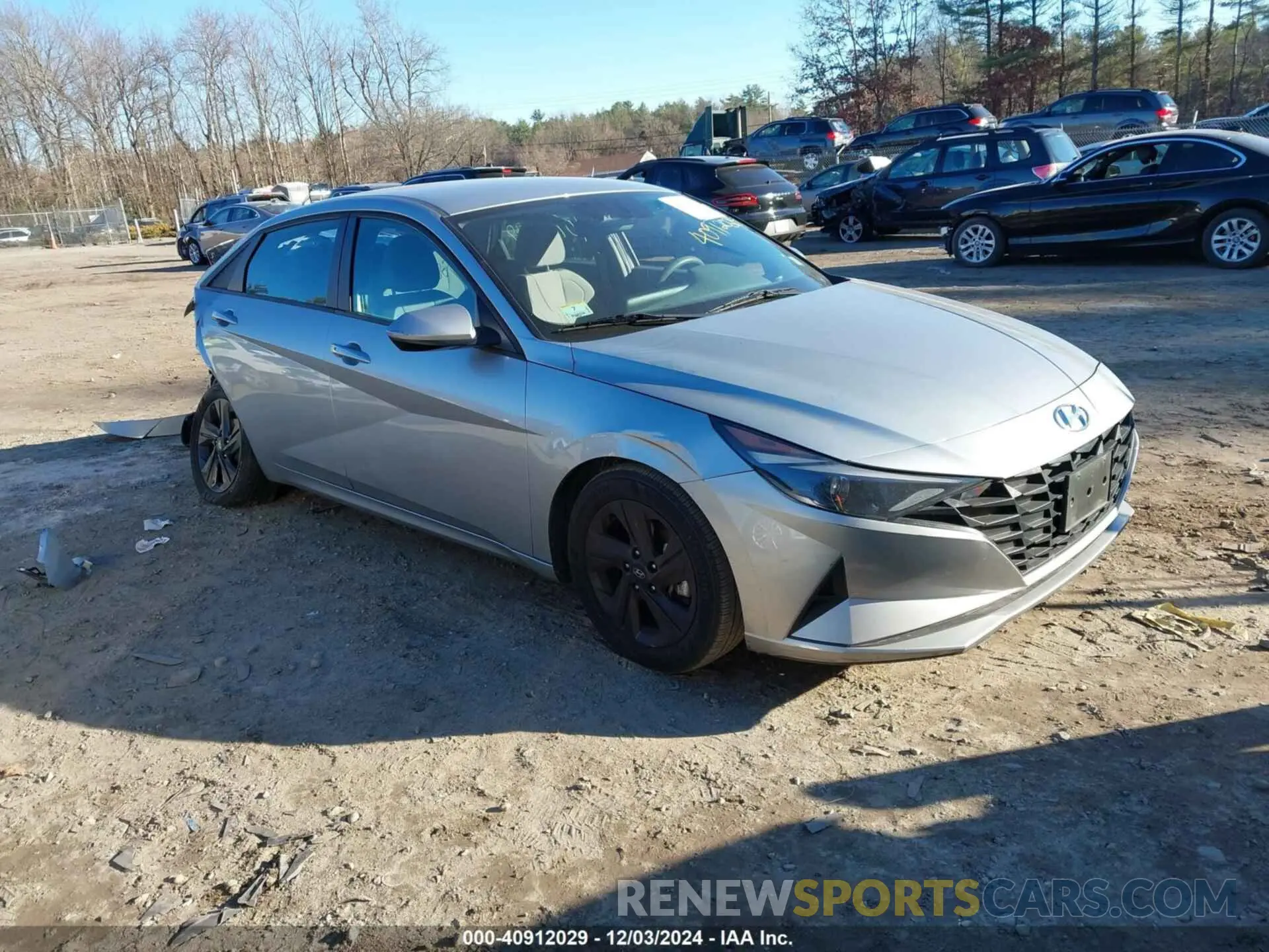 1 fotografías del automóvil dañado 5NPLM4AG8MH018629 HYUNDAI ELANTRA 2021