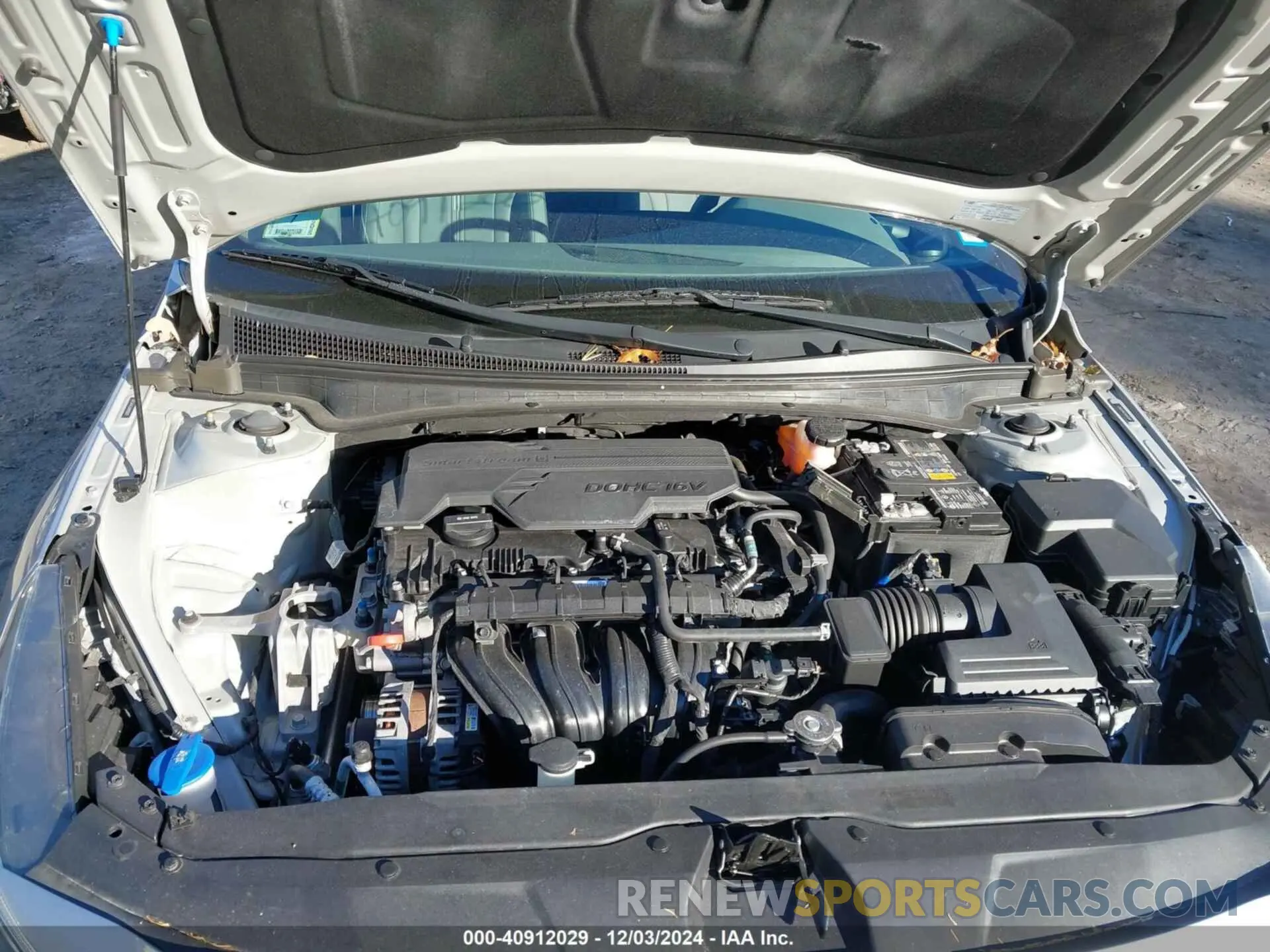 10 fotografías del automóvil dañado 5NPLM4AG8MH018629 HYUNDAI ELANTRA 2021