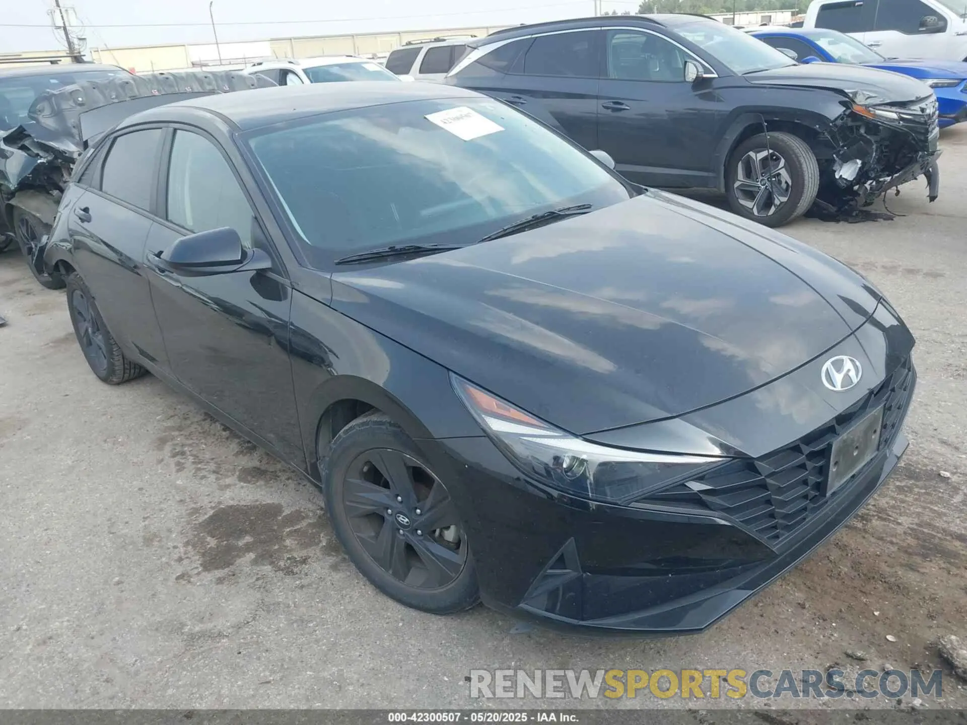 1 fotografías del automóvil dañado 5NPLM4AG8MH027833 HYUNDAI ELANTRA 2021
