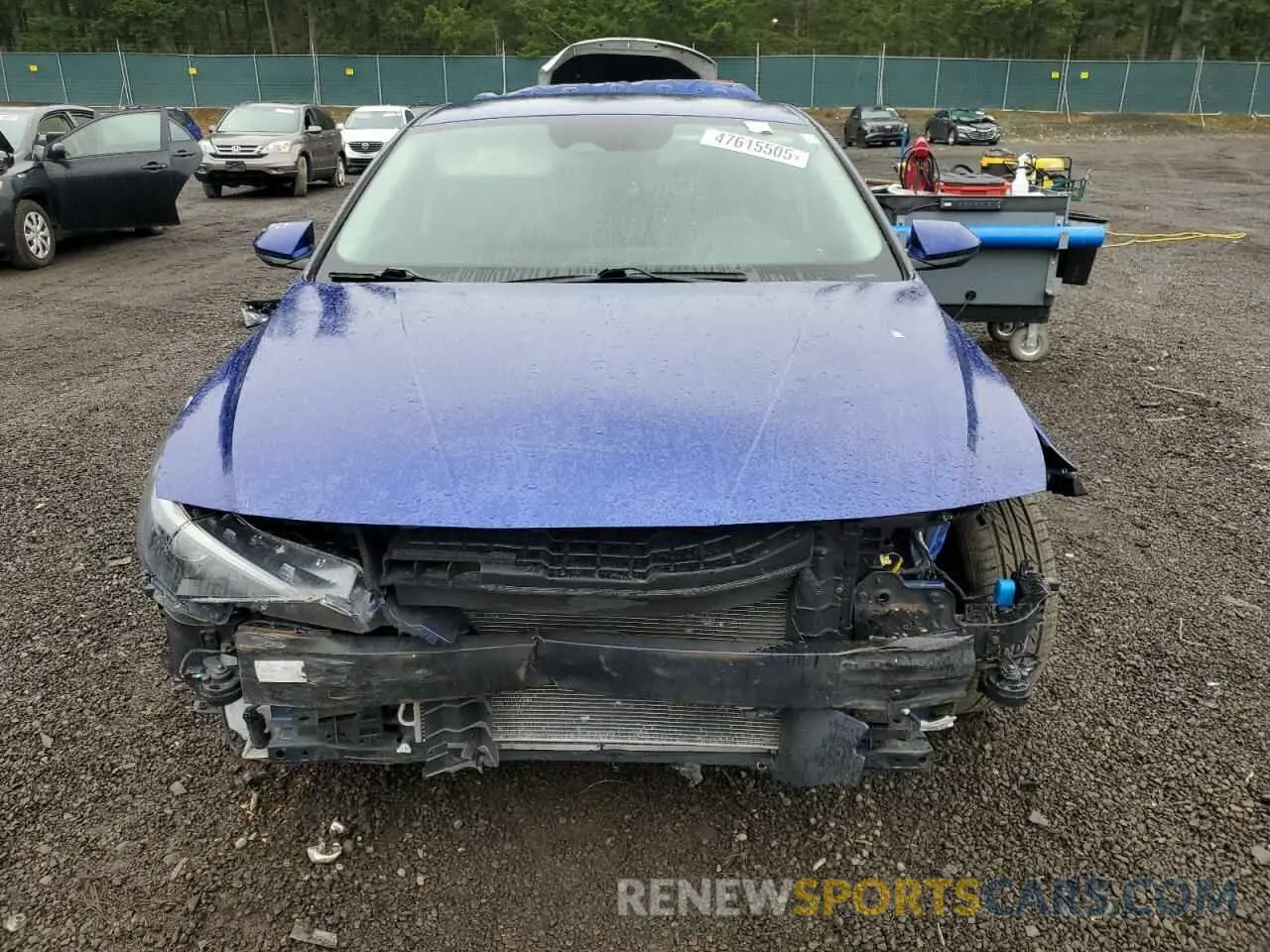 5 fotografías del automóvil dañado 5NPLM4AG8MH045345 HYUNDAI ELANTRA 2021