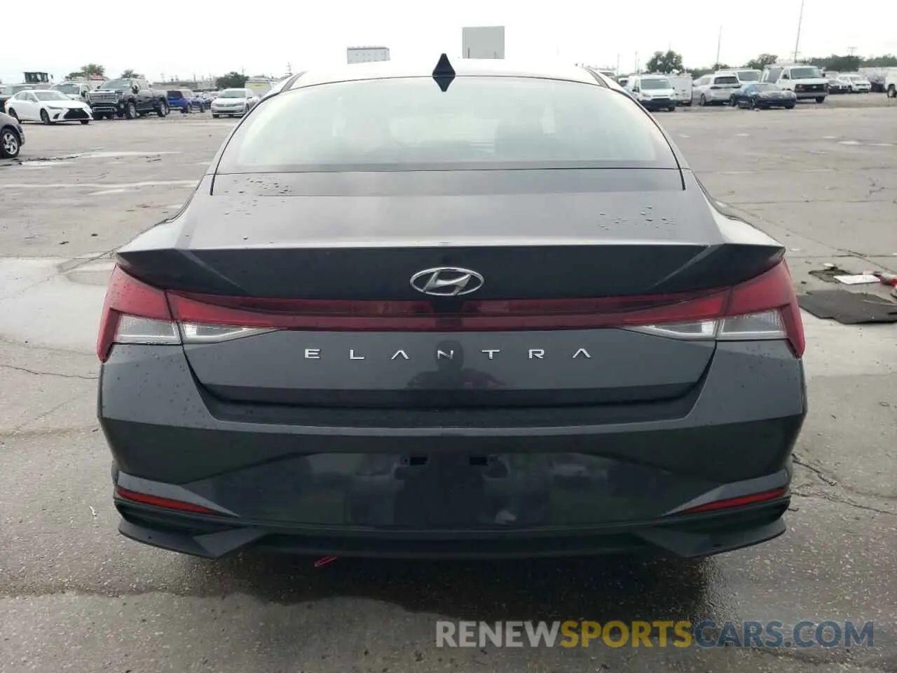 6 fotografías del automóvil dañado 5NPLM4AG9MH012838 HYUNDAI ELANTRA 2021