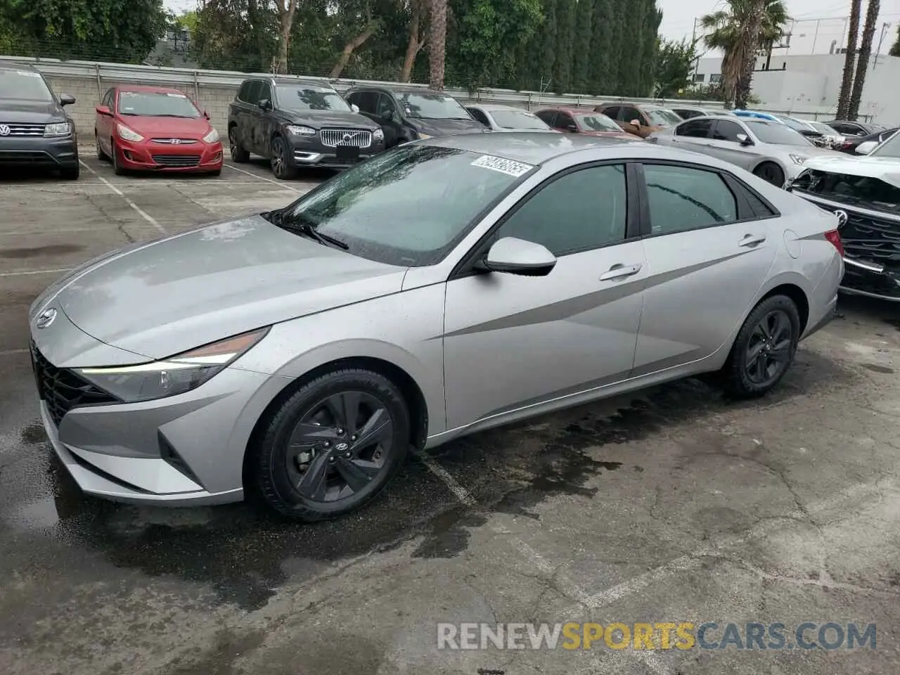 1 fotografías del automóvil dañado 5NPLM4AG9MH037044 HYUNDAI ELANTRA 2021