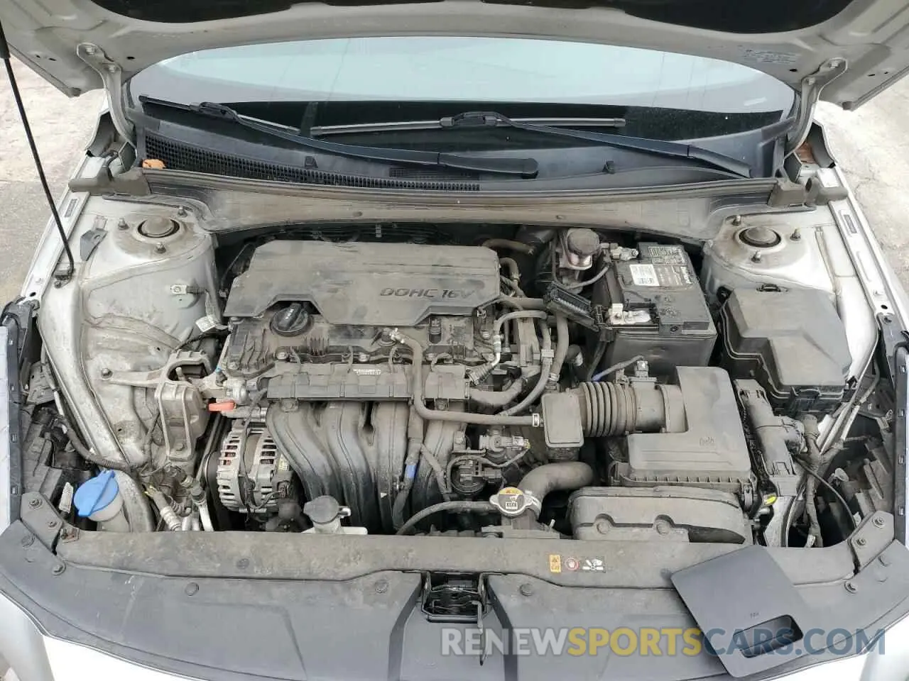 11 fotografías del automóvil dañado 5NPLM4AG9MH037044 HYUNDAI ELANTRA 2021