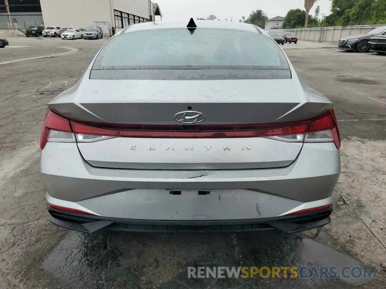 6 fotografías del automóvil dañado 5NPLM4AG9MH037044 HYUNDAI ELANTRA 2021