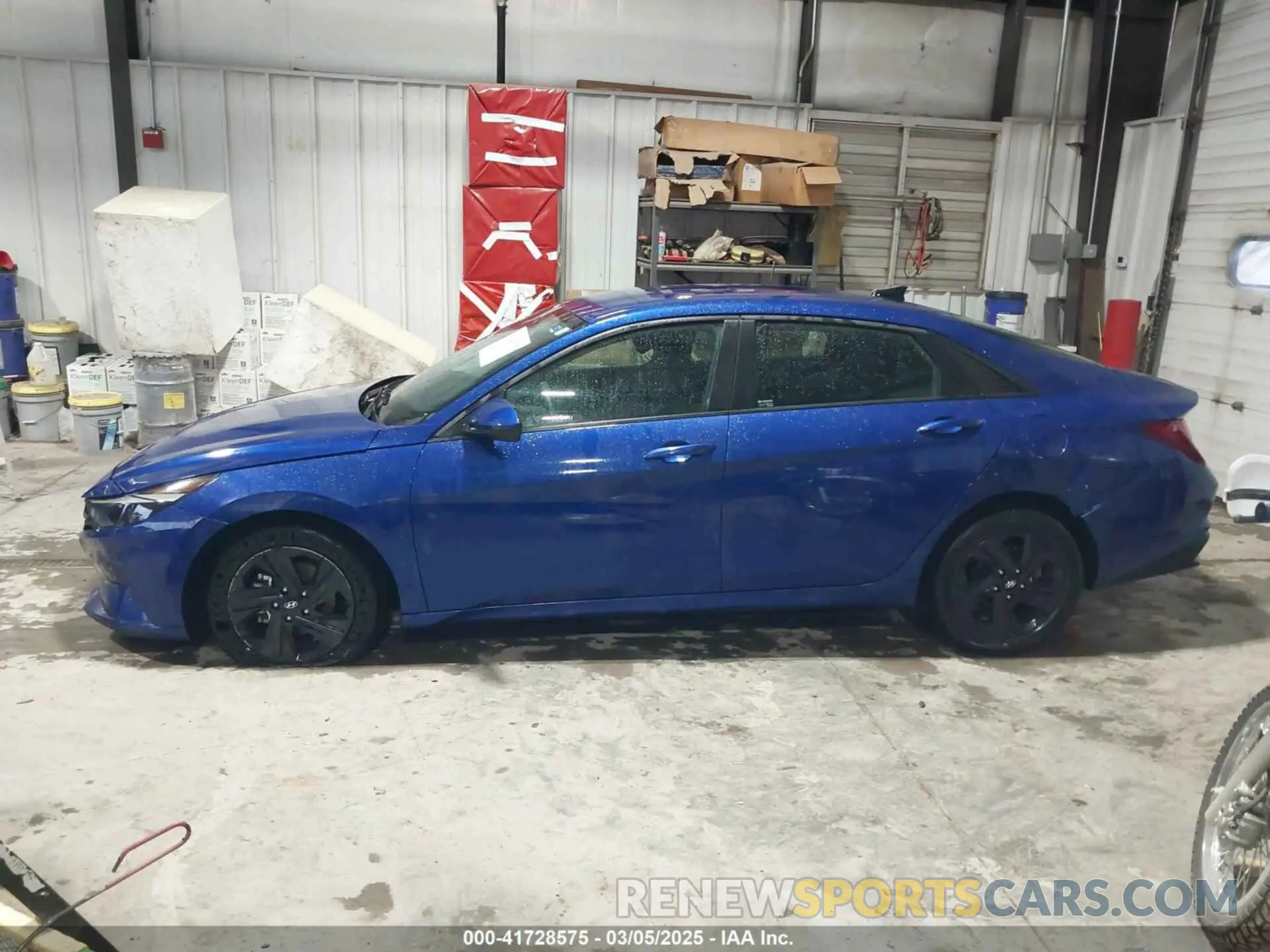 15 fotografías del automóvil dañado 5NPLM4AGXMH001184 HYUNDAI ELANTRA 2021