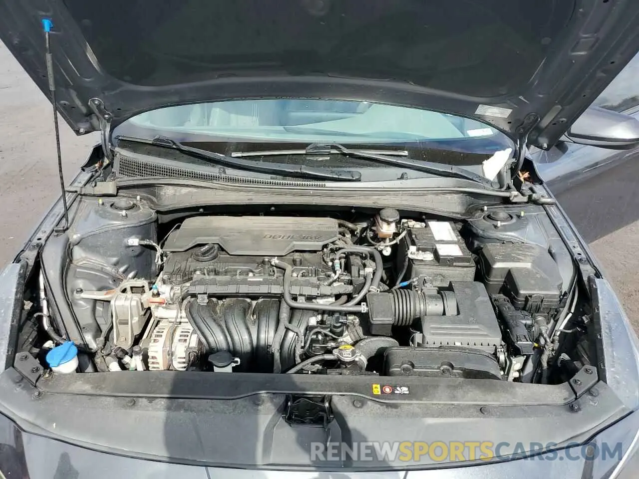 11 fotografías del automóvil dañado 5NPLM4AGXMH003520 HYUNDAI ELANTRA 2021