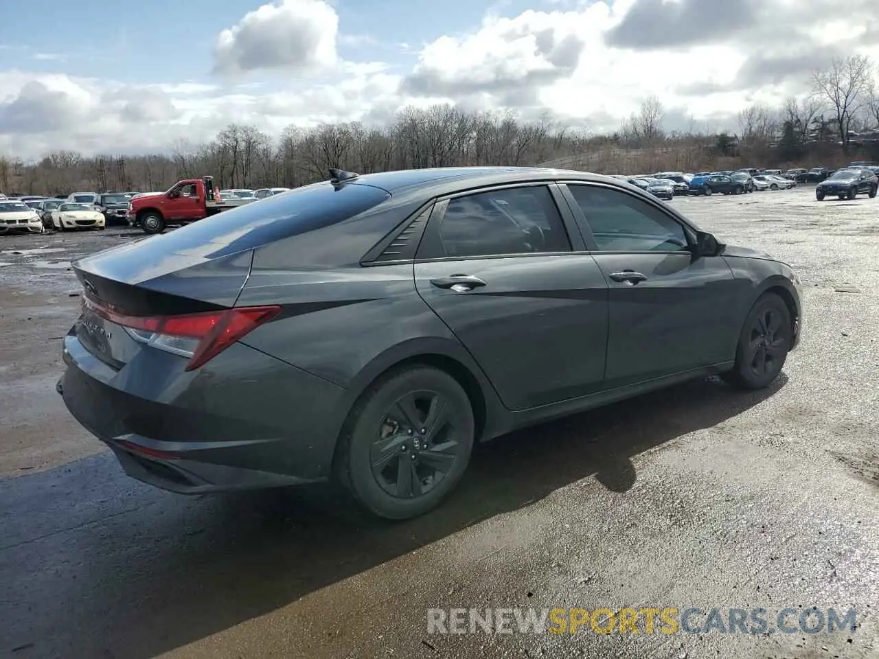 3 fotografías del automóvil dañado 5NPLM4AGXMH003520 HYUNDAI ELANTRA 2021