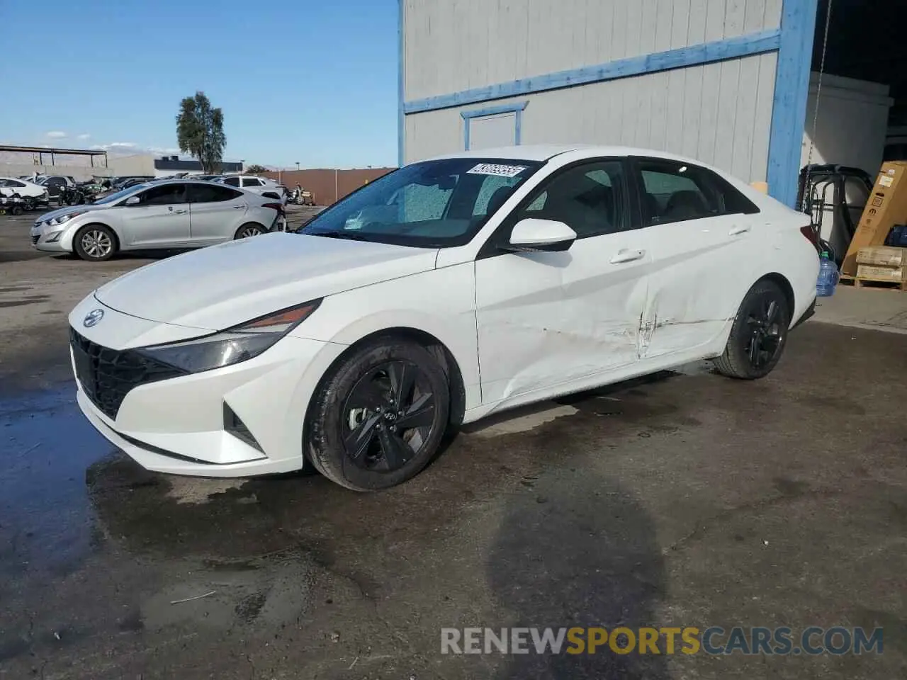 1 fotografías del automóvil dañado 5NPLM4AGXMH004408 HYUNDAI ELANTRA 2021