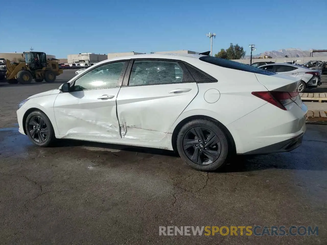 2 fotografías del automóvil dañado 5NPLM4AGXMH004408 HYUNDAI ELANTRA 2021