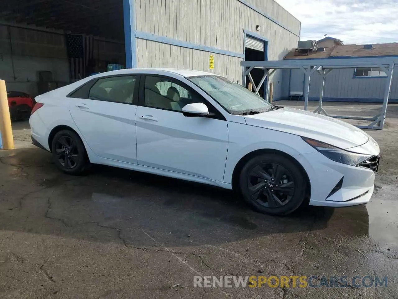4 fotografías del automóvil dañado 5NPLM4AGXMH004408 HYUNDAI ELANTRA 2021