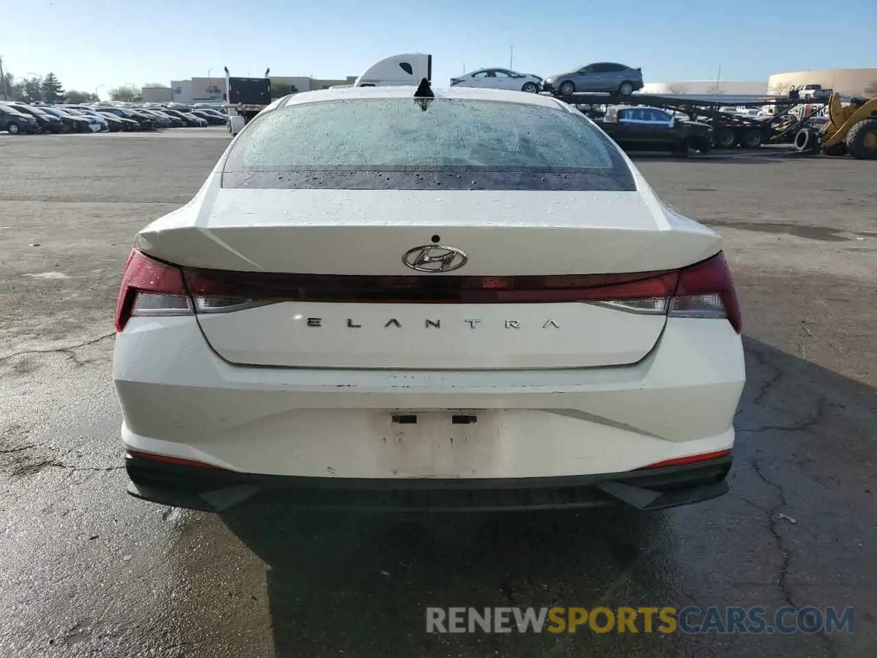 6 fotografías del automóvil dañado 5NPLM4AGXMH004408 HYUNDAI ELANTRA 2021