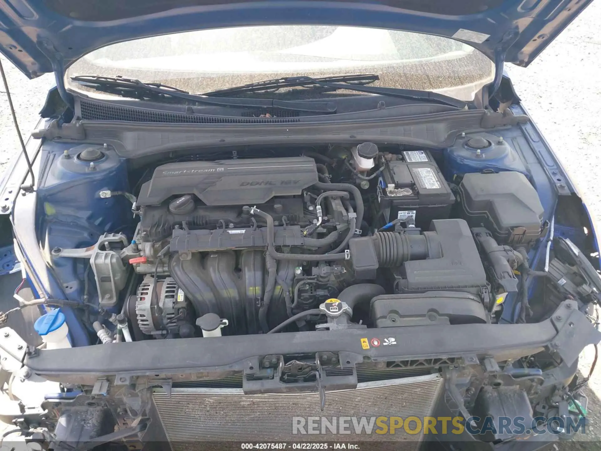 10 fotografías del automóvil dañado 5NPLM4AGXMH011858 HYUNDAI ELANTRA 2021