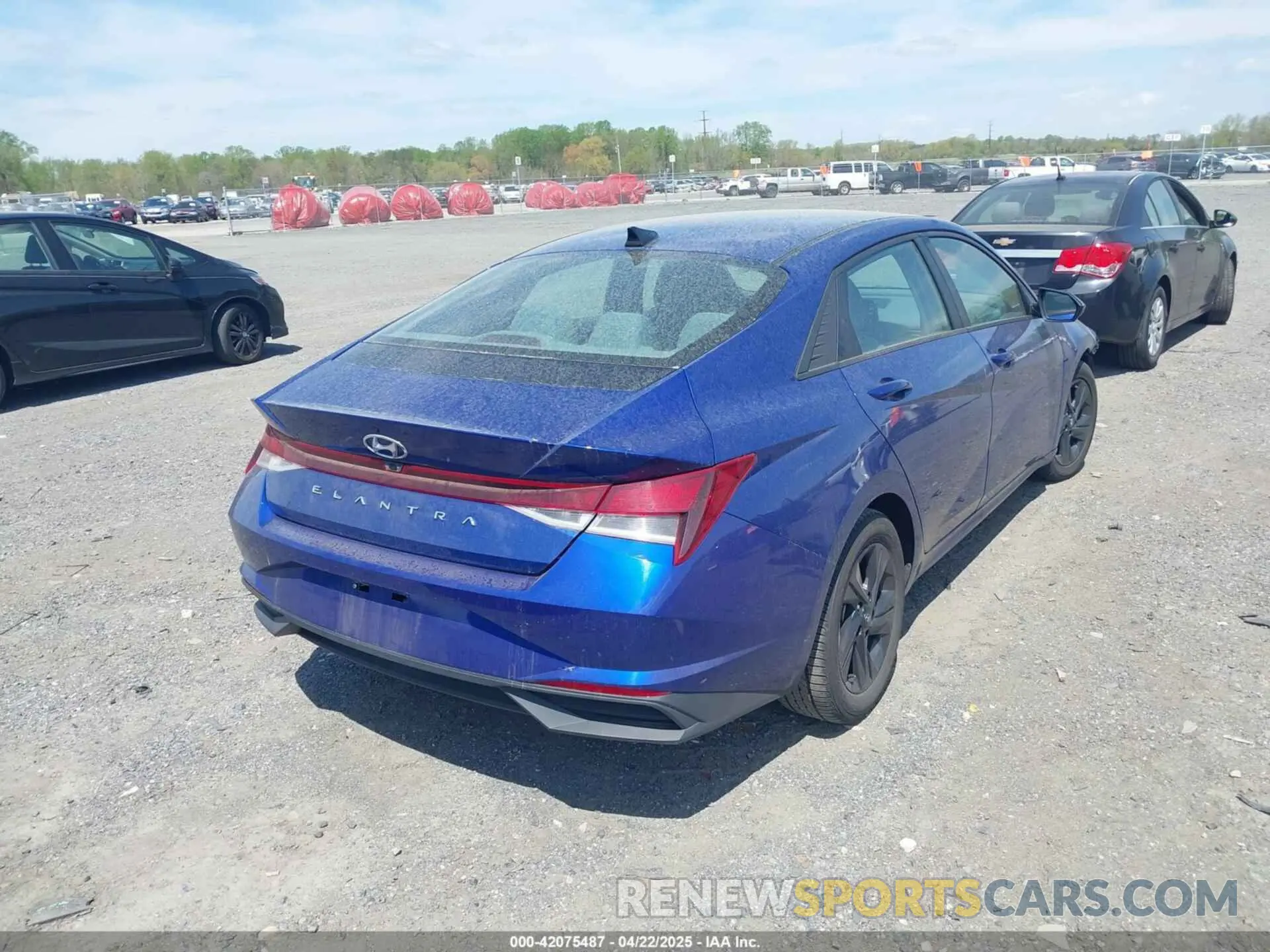 16 fotografías del automóvil dañado 5NPLM4AGXMH011858 HYUNDAI ELANTRA 2021