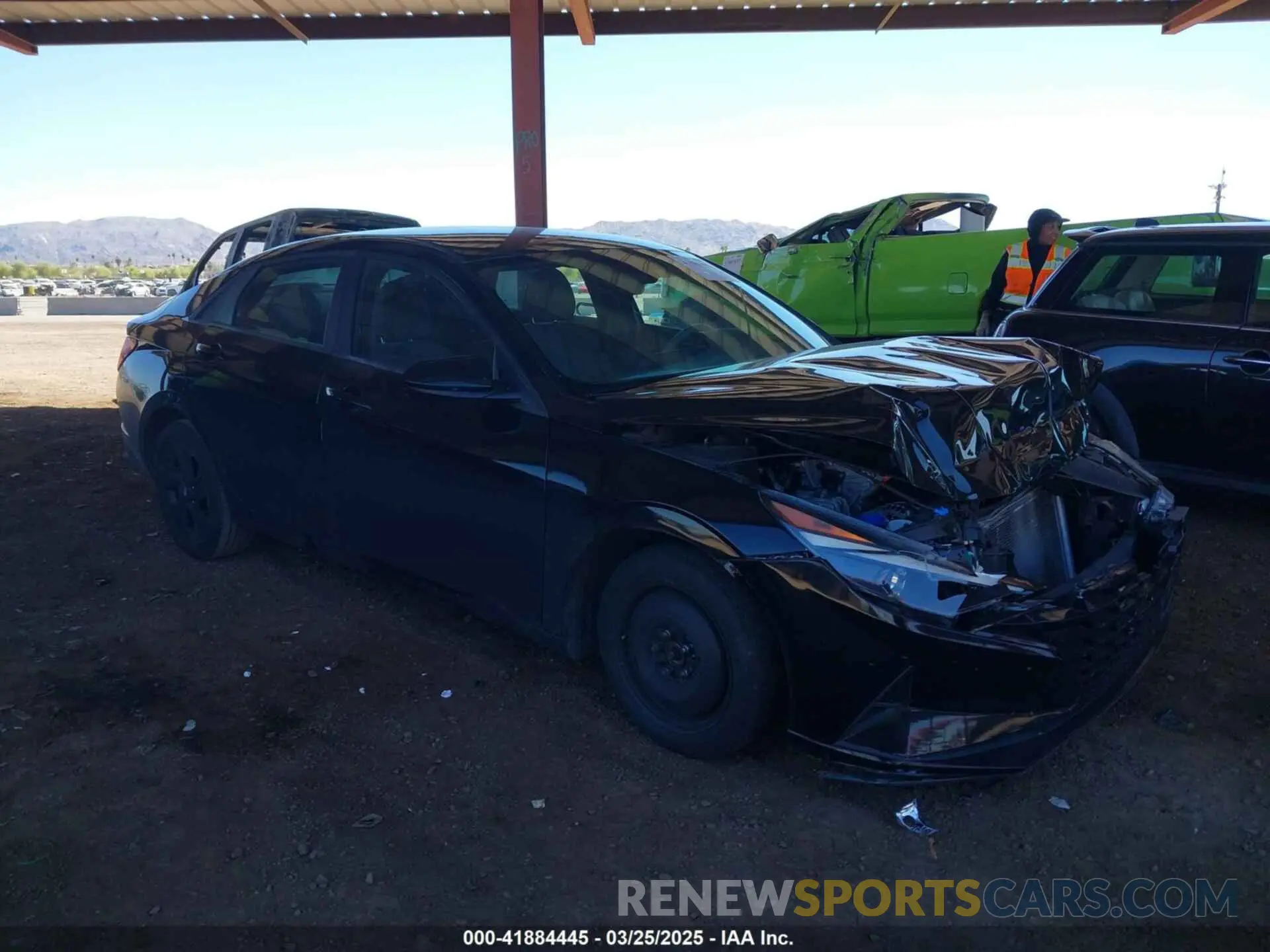 1 fotografías del automóvil dañado 5NPLM4AGXMH031334 HYUNDAI ELANTRA 2021