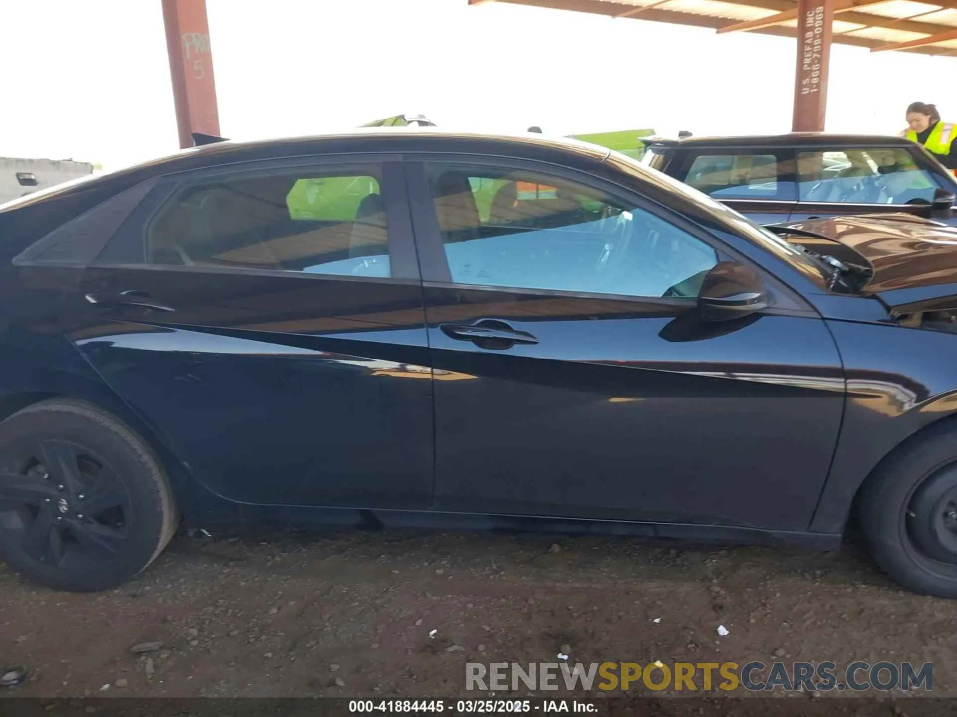 13 fotografías del automóvil dañado 5NPLM4AGXMH031334 HYUNDAI ELANTRA 2021