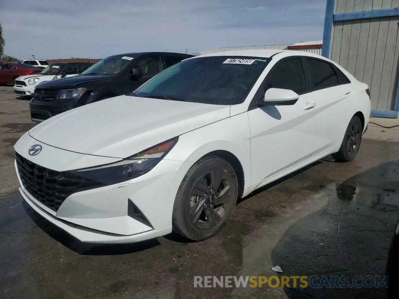 1 fotografías del automóvil dañado 5NPLM4AGXMH038834 HYUNDAI ELANTRA 2021