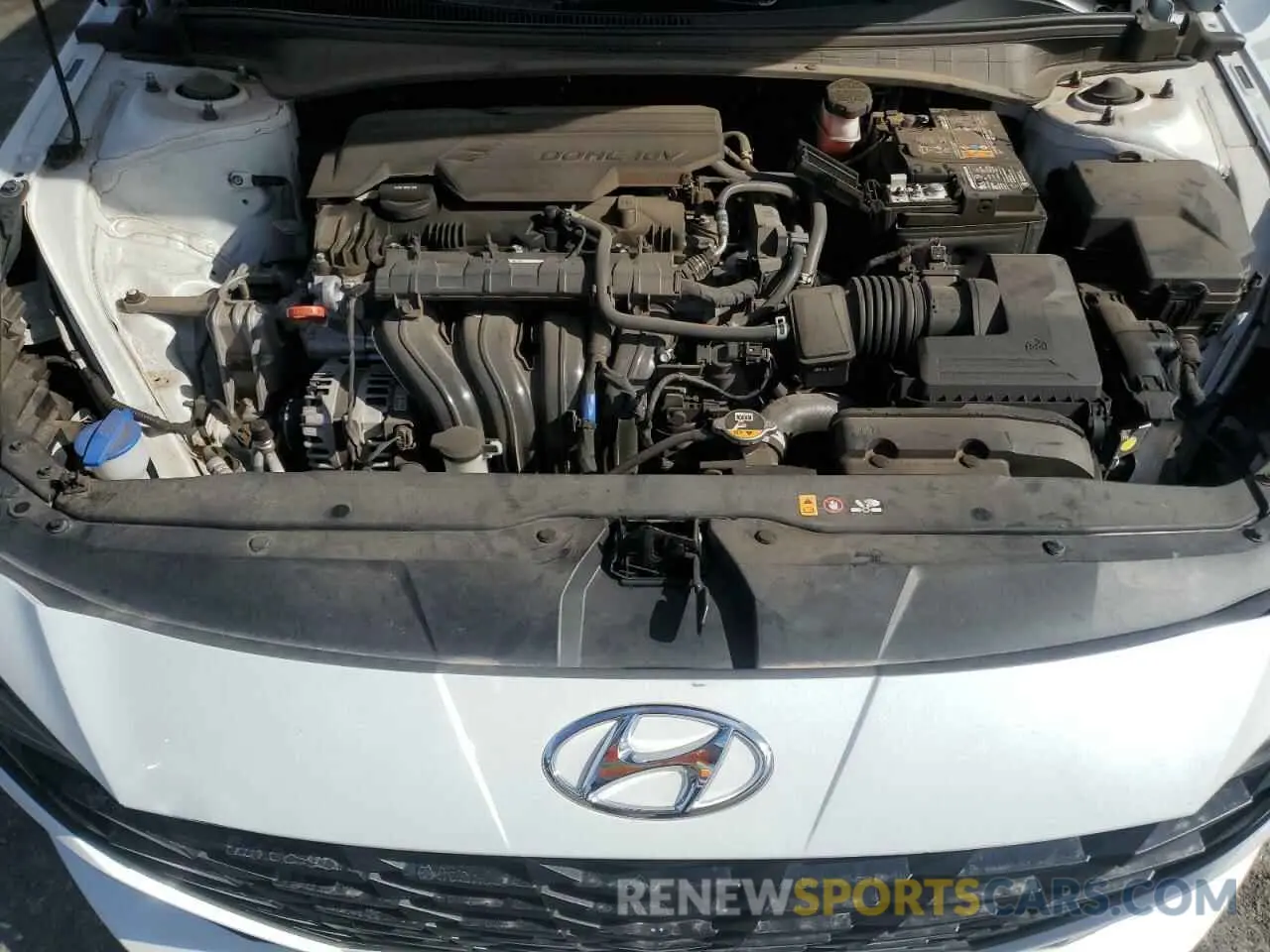 11 fotografías del automóvil dañado 5NPLM4AGXMH038834 HYUNDAI ELANTRA 2021