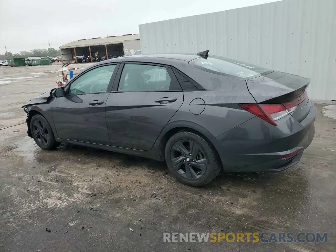 2 fotografías del automóvil dañado 5NPLM4AGXMH039871 HYUNDAI ELANTRA 2021