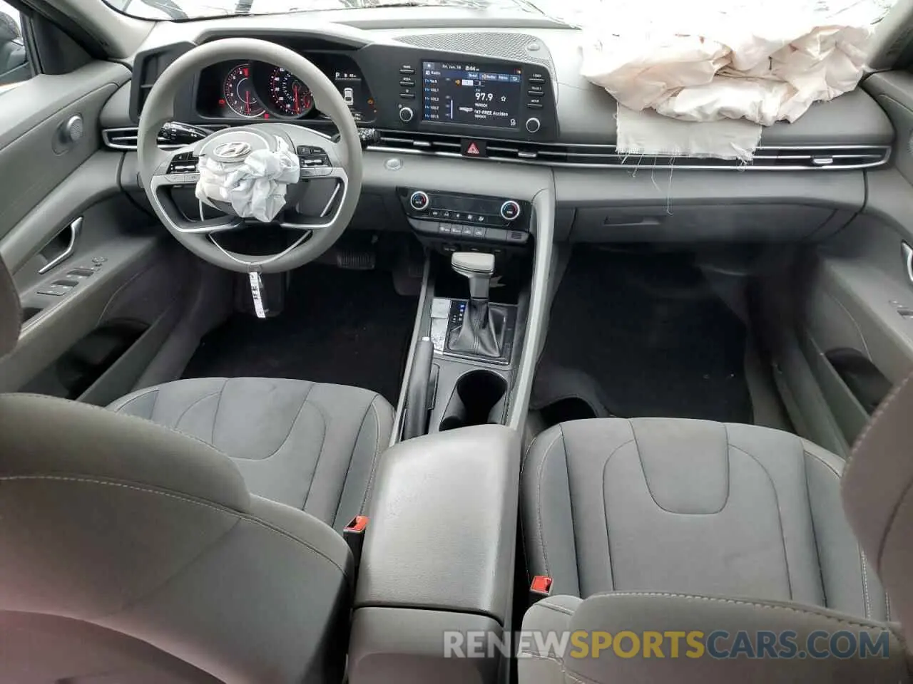 8 fotografías del automóvil dañado 5NPLM4AGXMH039871 HYUNDAI ELANTRA 2021