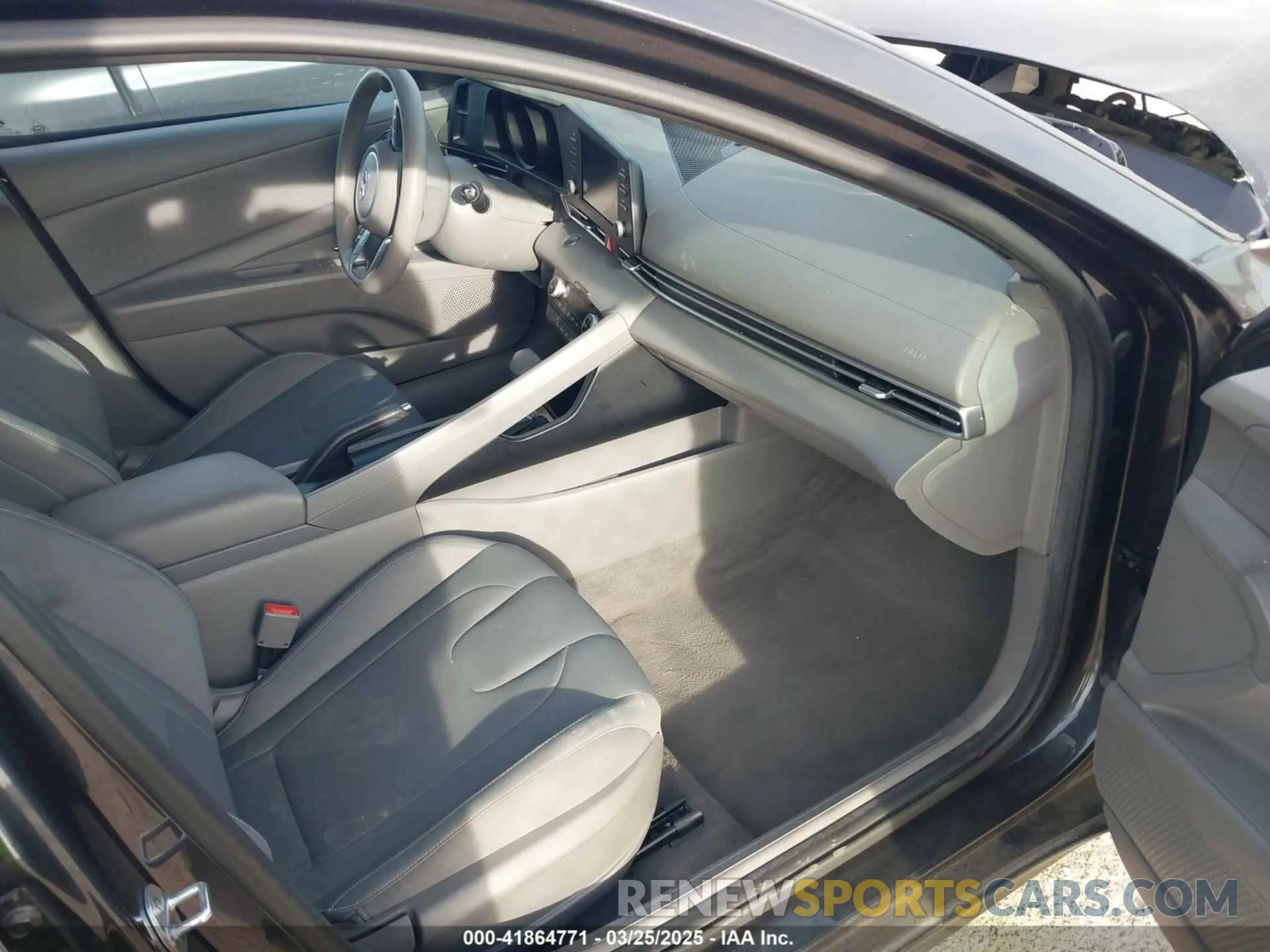 5 fotografías del automóvil dañado 5NPLM4AGXMH044701 HYUNDAI ELANTRA 2021