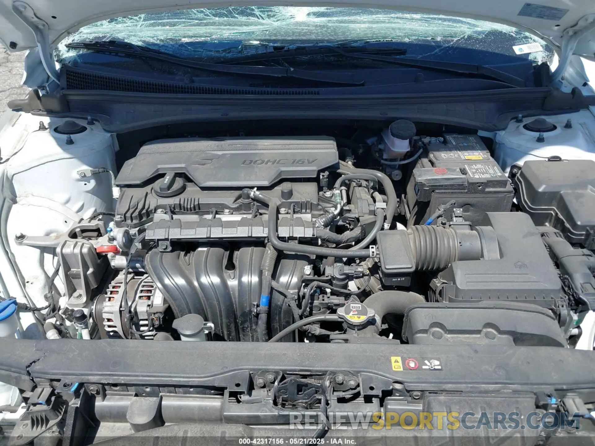 10 fotografías del automóvil dañado 5NPLM4AGXMH051177 HYUNDAI ELANTRA 2021