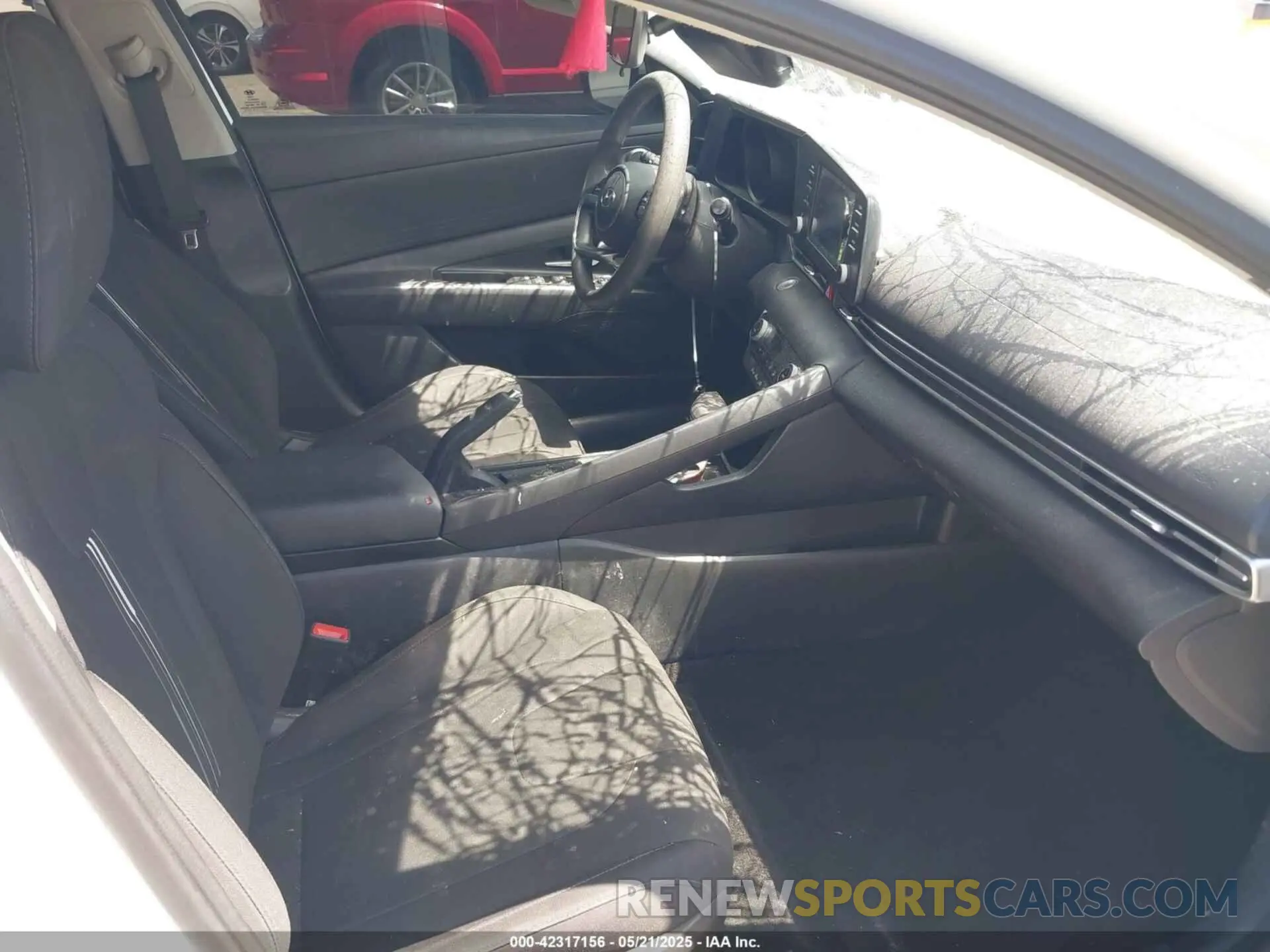 5 fotografías del automóvil dañado 5NPLM4AGXMH051177 HYUNDAI ELANTRA 2021