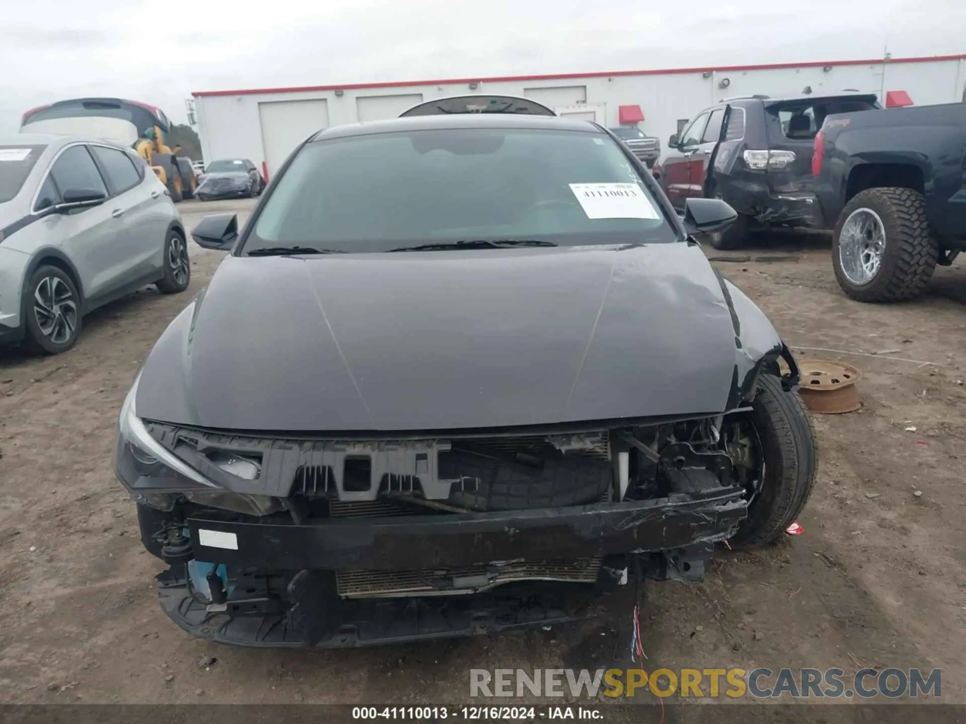 13 fotografías del automóvil dañado 5NPLN4AG0MH026771 HYUNDAI ELANTRA 2021