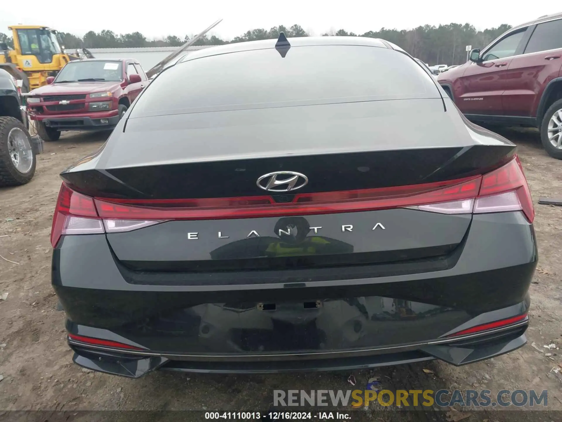 17 fotografías del automóvil dañado 5NPLN4AG0MH026771 HYUNDAI ELANTRA 2021