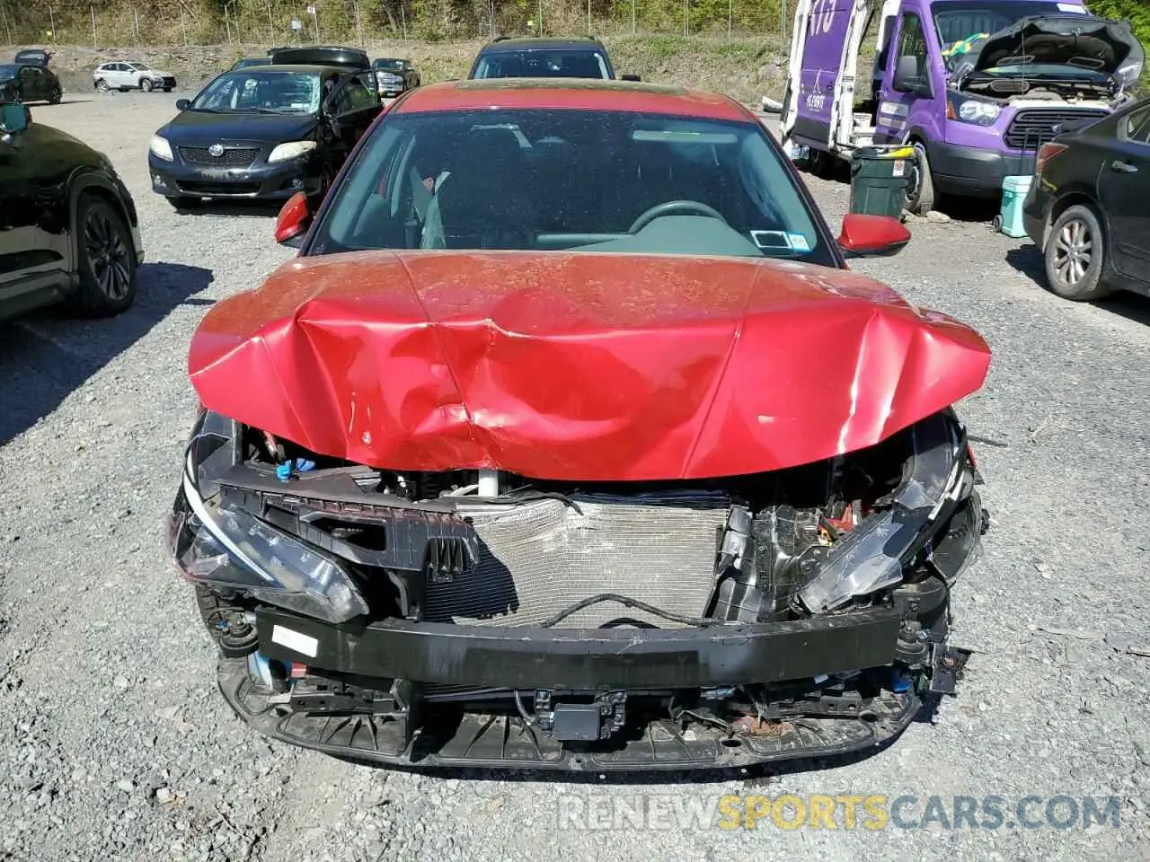 5 fotografías del automóvil dañado 5NPLN4AG1MH022714 HYUNDAI ELANTRA 2021
