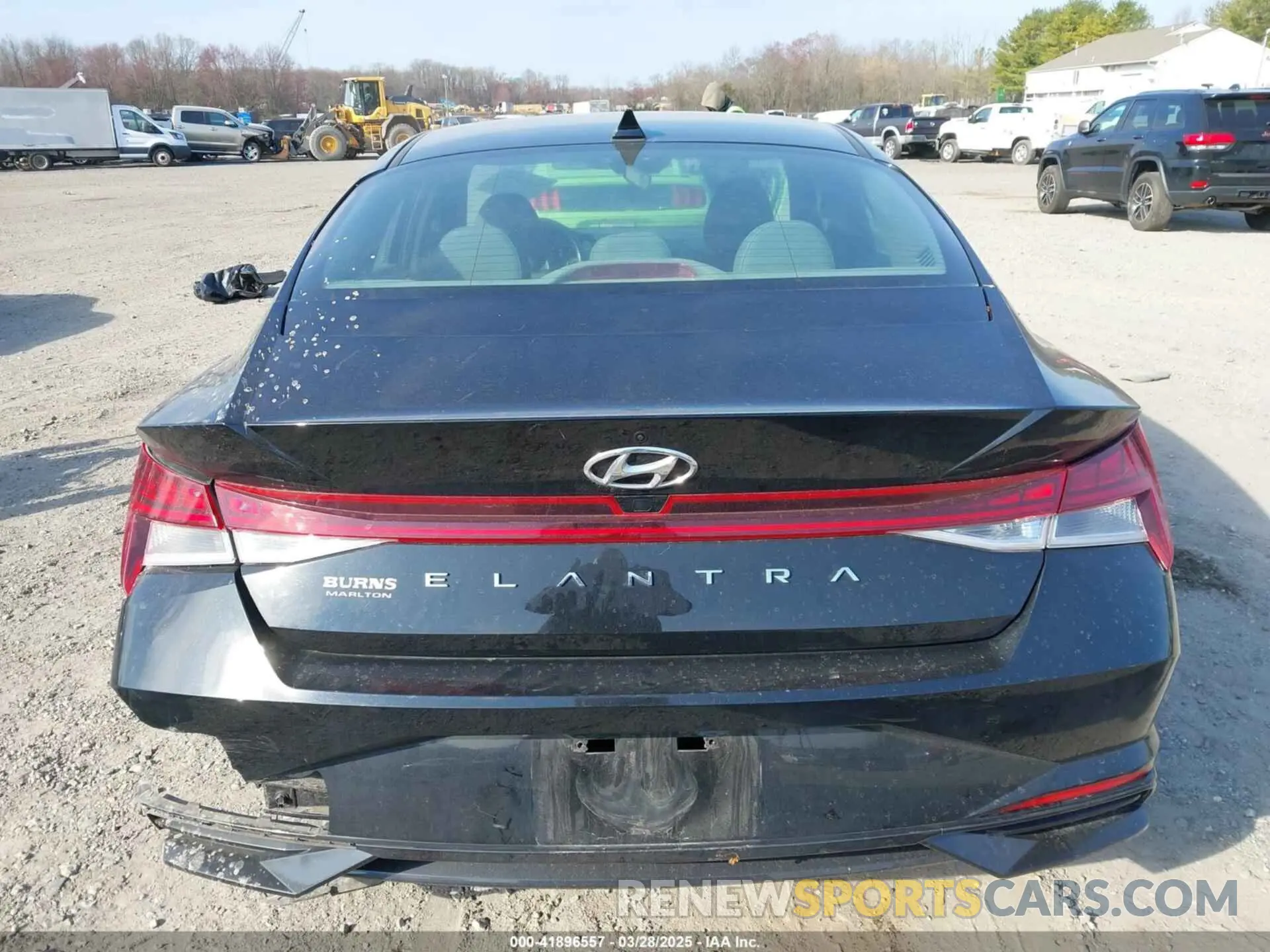 16 fotografías del automóvil dañado 5NPLN4AG3MH043287 HYUNDAI ELANTRA 2021