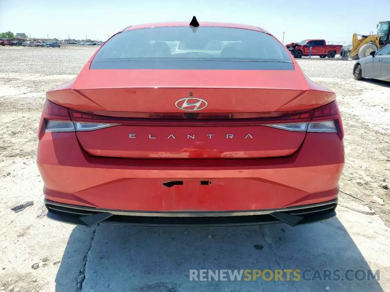 6 fotografías del automóvil dañado 5NPLN4AG6MH027259 HYUNDAI ELANTRA 2021