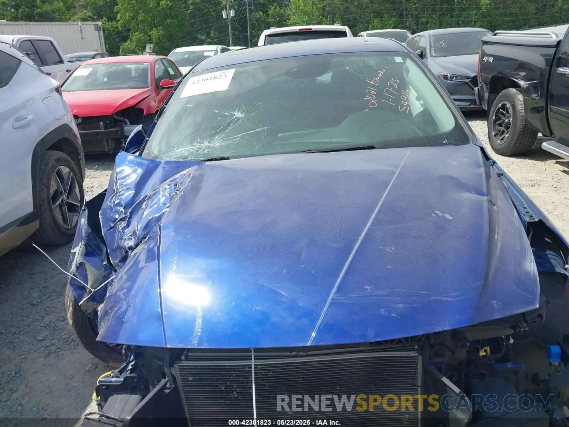 12 fotografías del automóvil dañado 5NPLN4AG8MH020572 HYUNDAI ELANTRA 2021