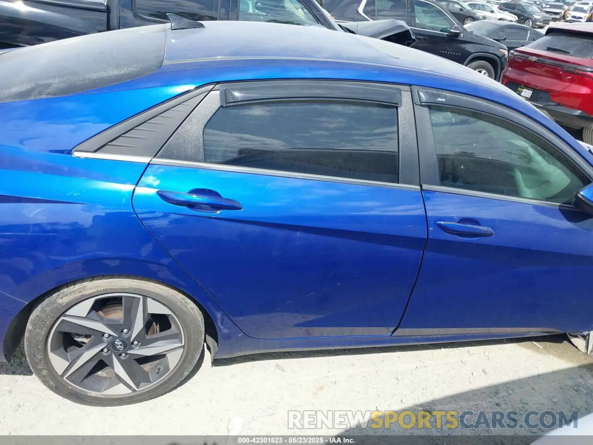 13 fotografías del automóvil dañado 5NPLN4AG8MH020572 HYUNDAI ELANTRA 2021