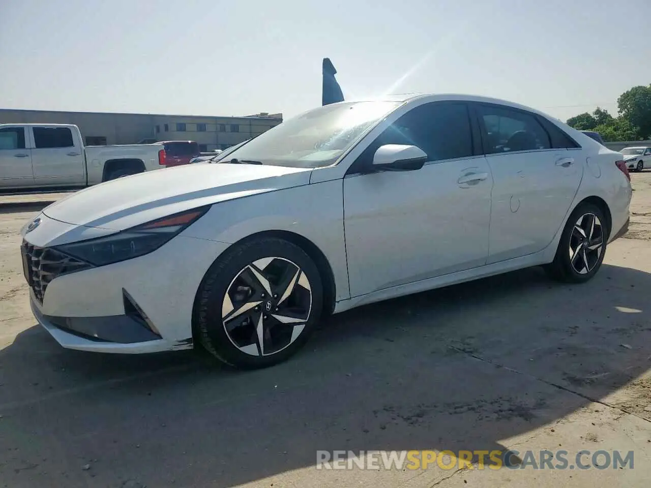 1 fotografías del automóvil dañado 5NPLP4AG3MH019159 HYUNDAI ELANTRA 2021