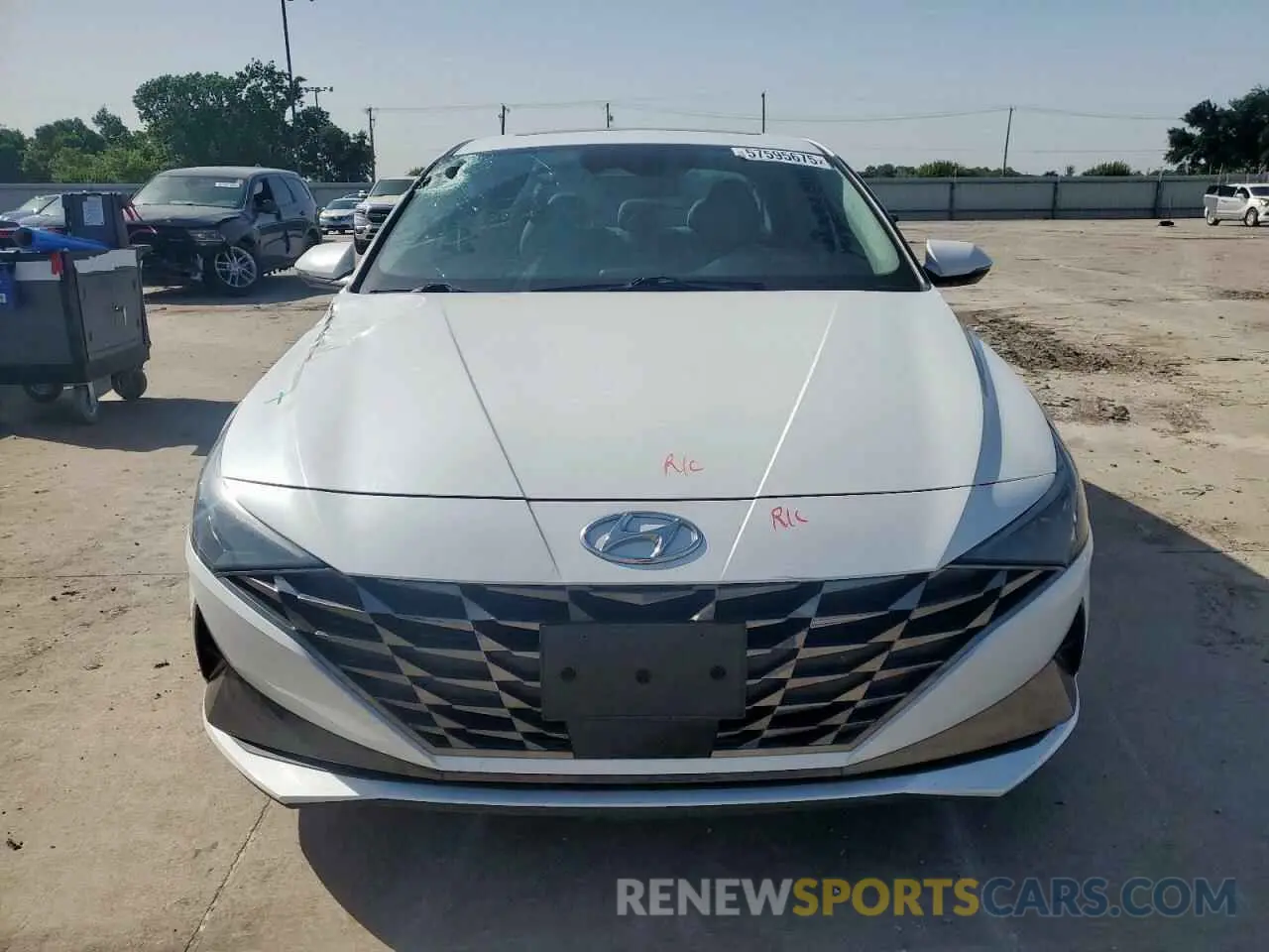 5 fotografías del automóvil dañado 5NPLP4AG3MH019159 HYUNDAI ELANTRA 2021