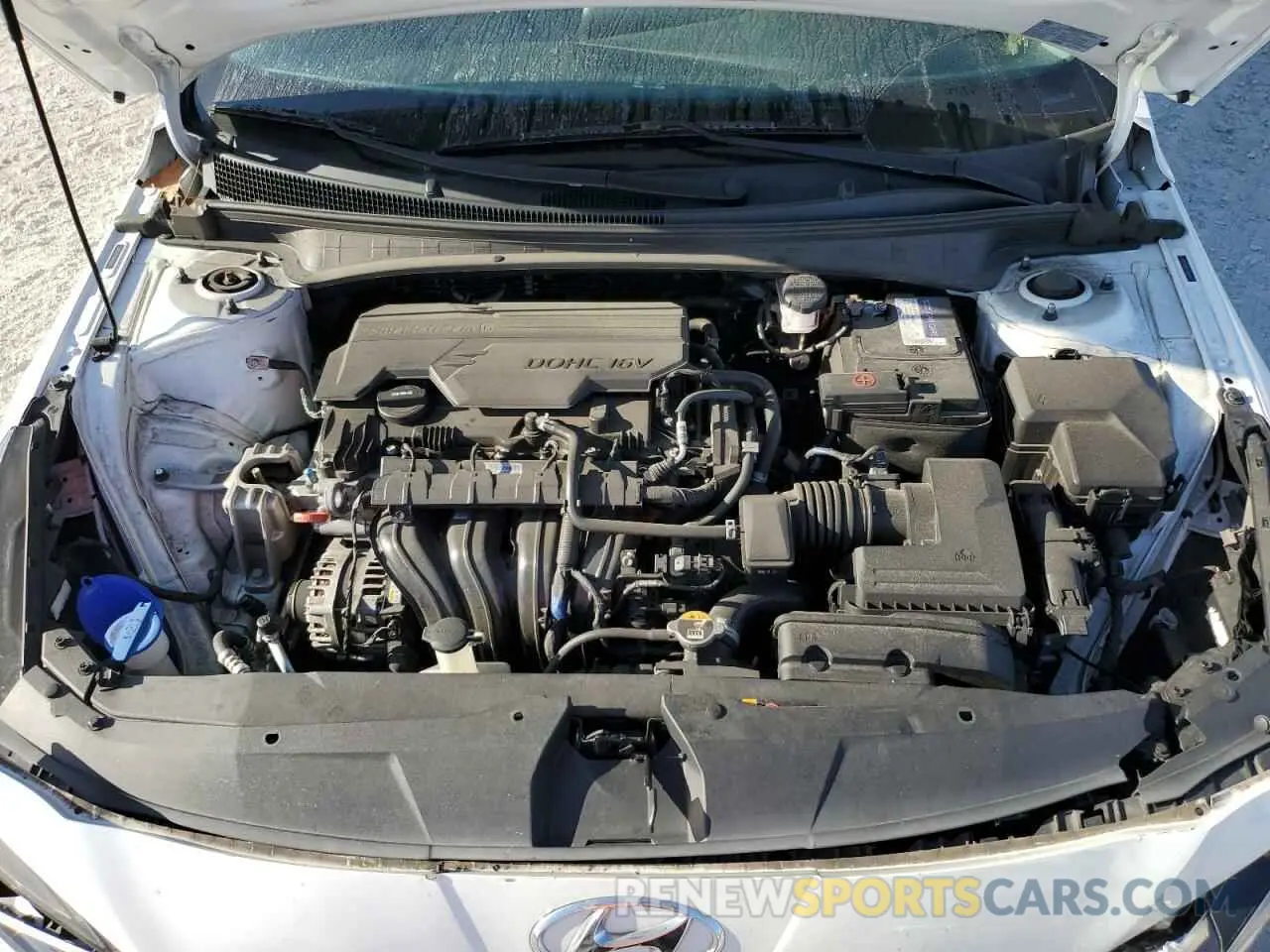 12 fotografías del automóvil dañado 5NPLP4AG3MH026273 HYUNDAI ELANTRA 2021