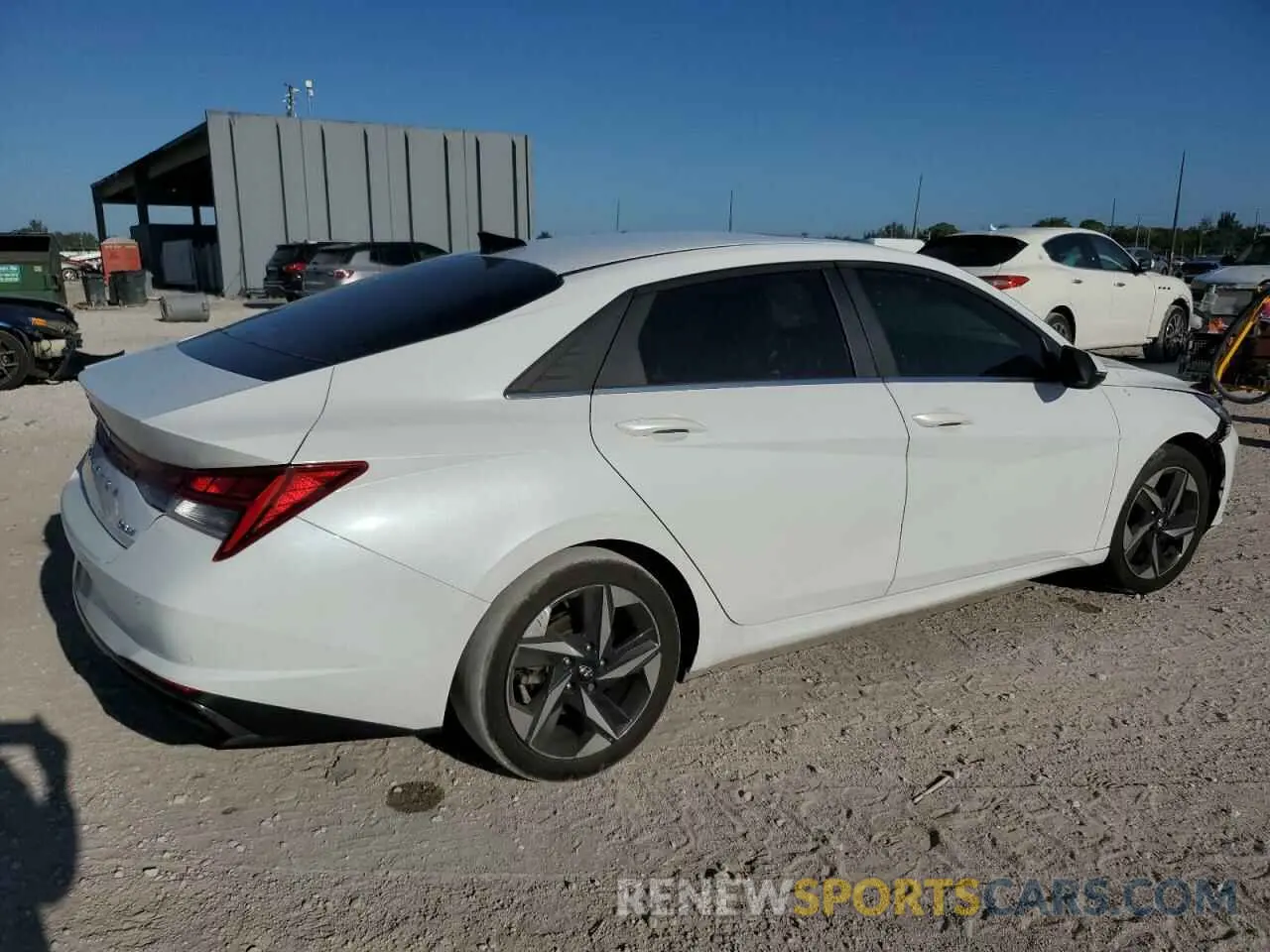 3 fotografías del automóvil dañado 5NPLP4AG3MH026273 HYUNDAI ELANTRA 2021