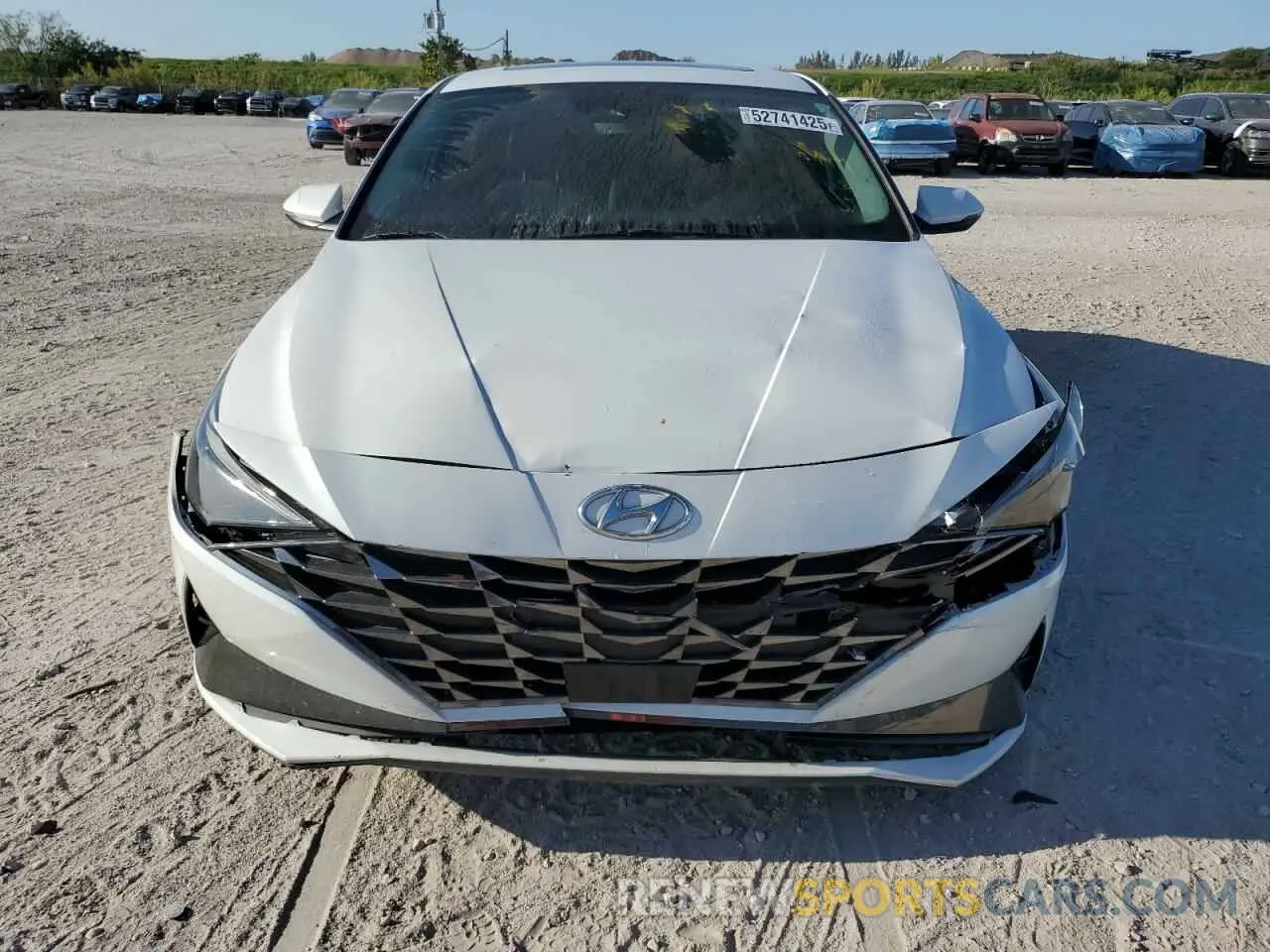 5 fotografías del automóvil dañado 5NPLP4AG3MH026273 HYUNDAI ELANTRA 2021