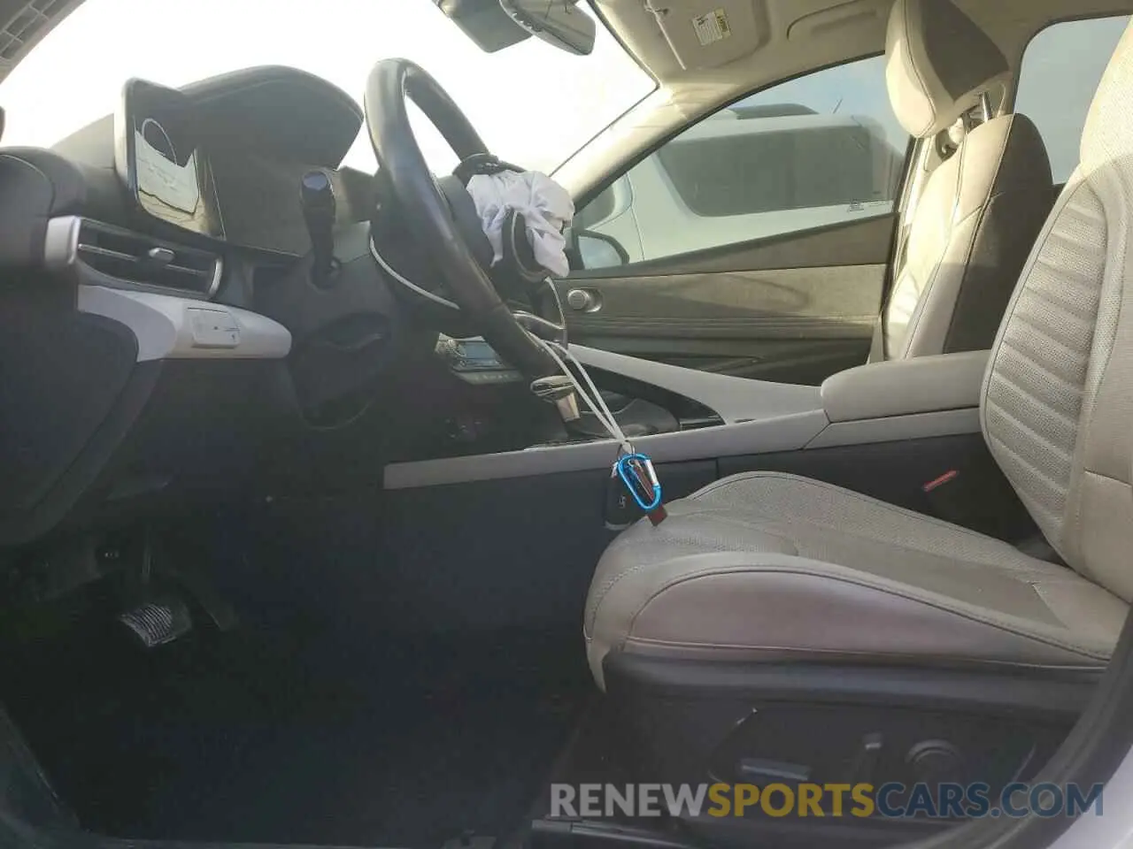 7 fotografías del automóvil dañado 5NPLP4AG3MH026273 HYUNDAI ELANTRA 2021