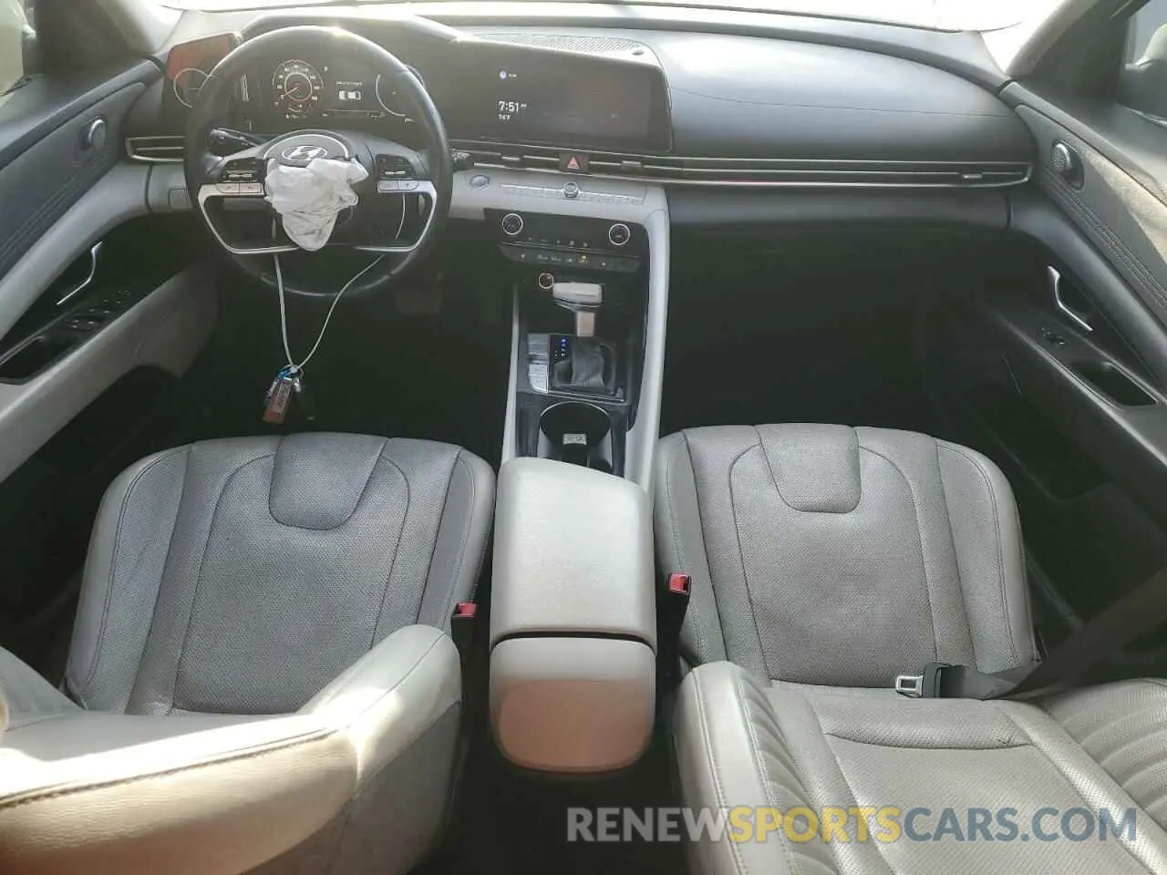 8 fotografías del automóvil dañado 5NPLP4AG3MH026273 HYUNDAI ELANTRA 2021