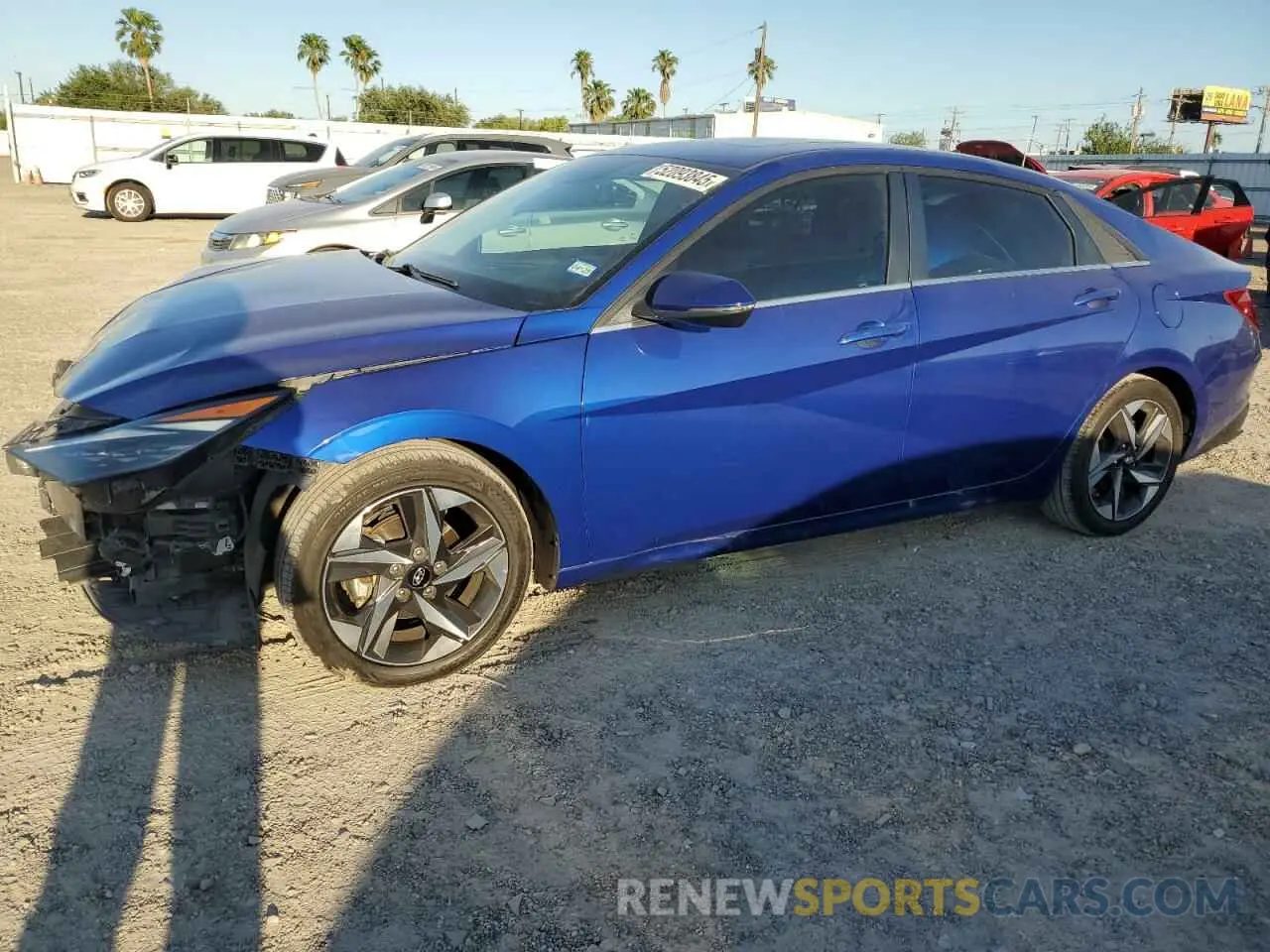 1 fotografías del automóvil dañado 5NPLP4AG3MH037208 HYUNDAI ELANTRA 2021