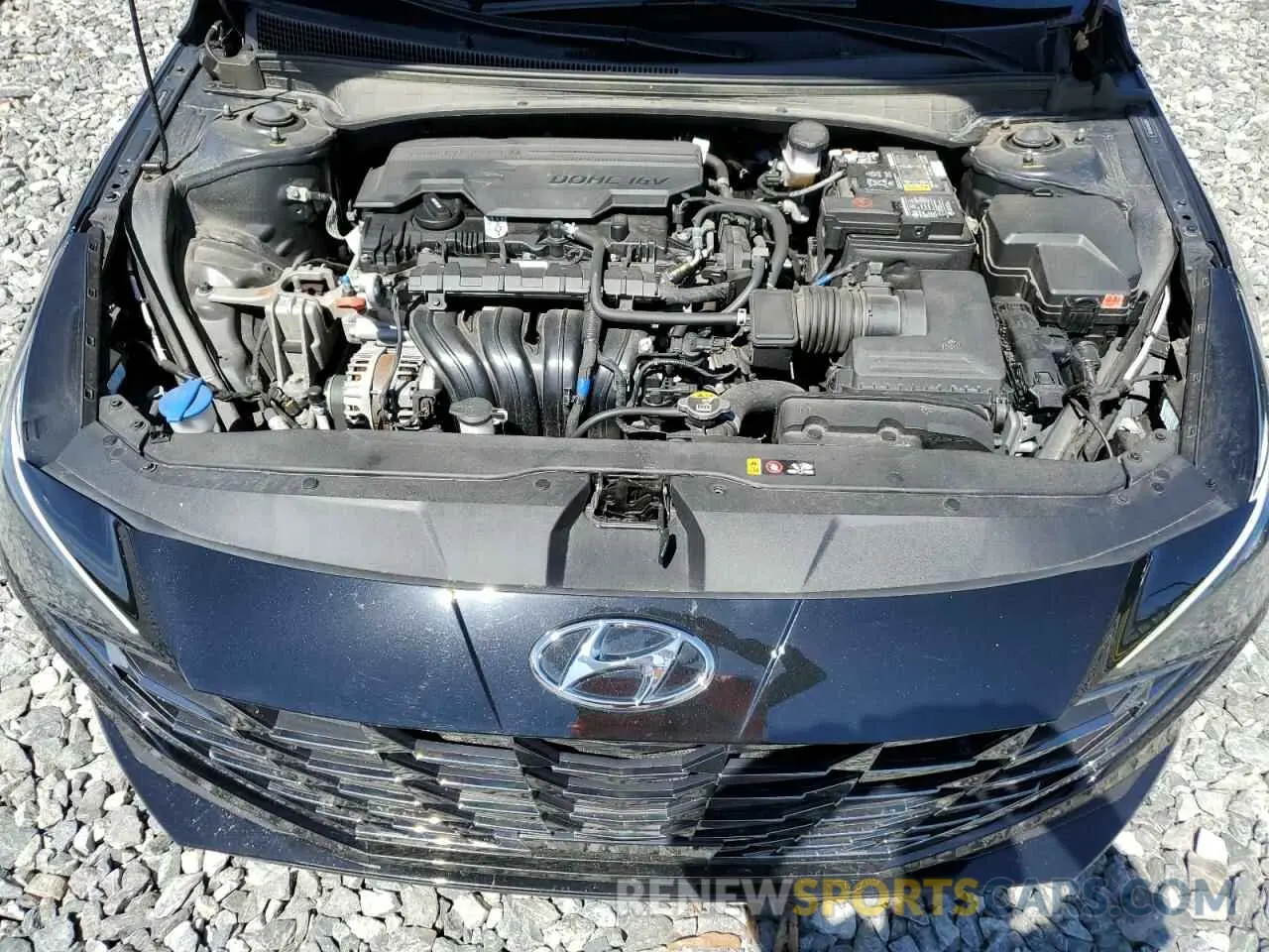 11 fotografías del automóvil dañado 5NPLP4AG4MH018747 HYUNDAI ELANTRA 2021