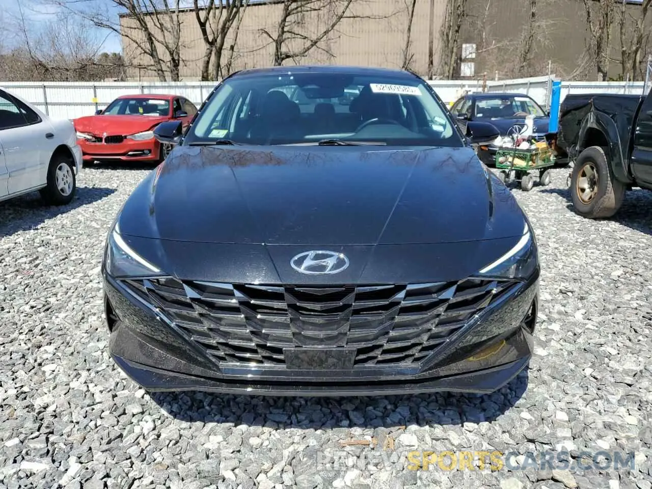 5 fotografías del automóvil dañado 5NPLP4AG4MH018747 HYUNDAI ELANTRA 2021